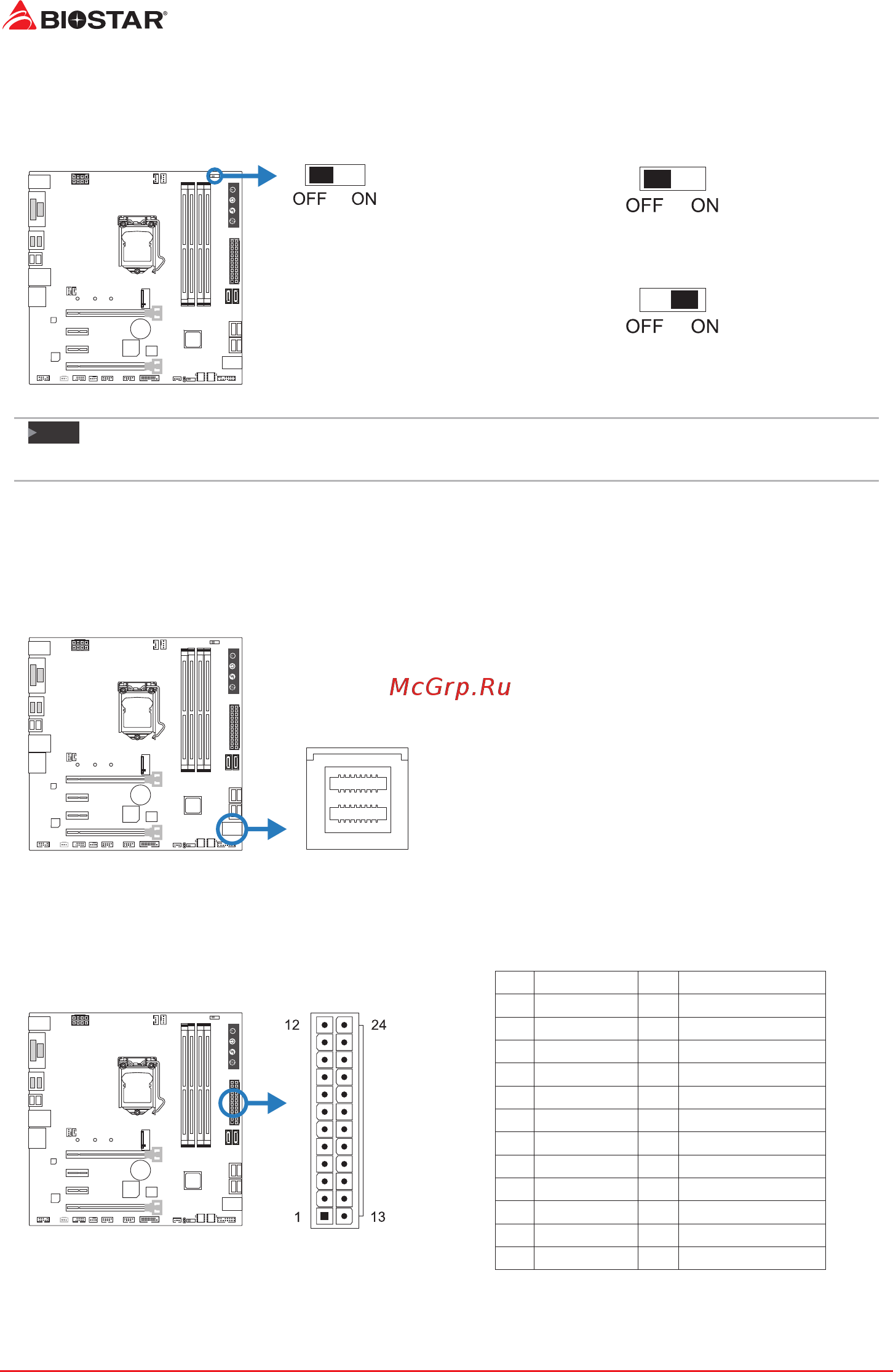 Biostar Z270GT4 Версия 5.x [14/80] Headers connectors