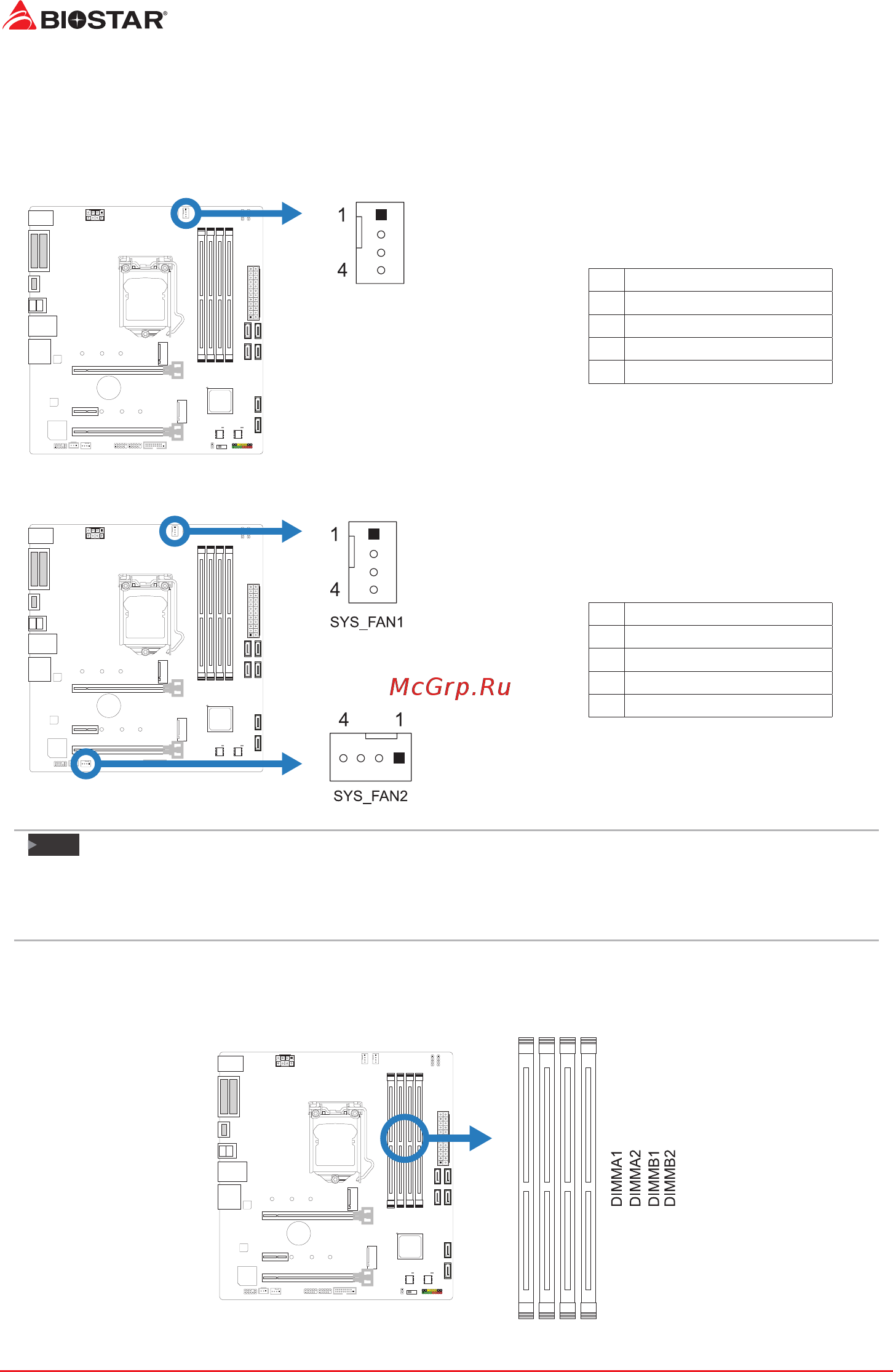 Biostar B360GT3S Версия 6.x [10/79] Connect cooling fans
