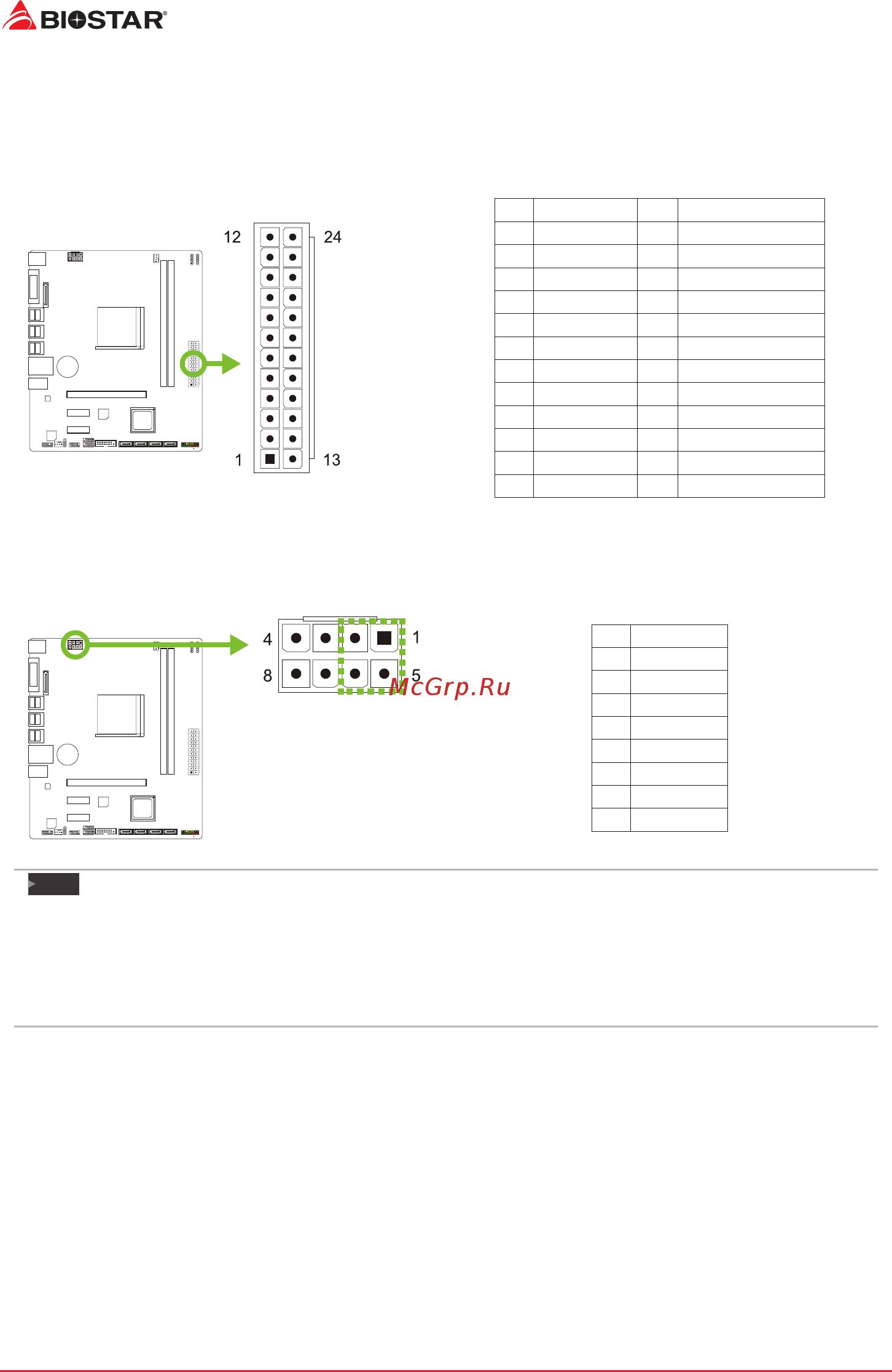 Biostar B350ET2 Версия 6.x [14/71] Headers connectors