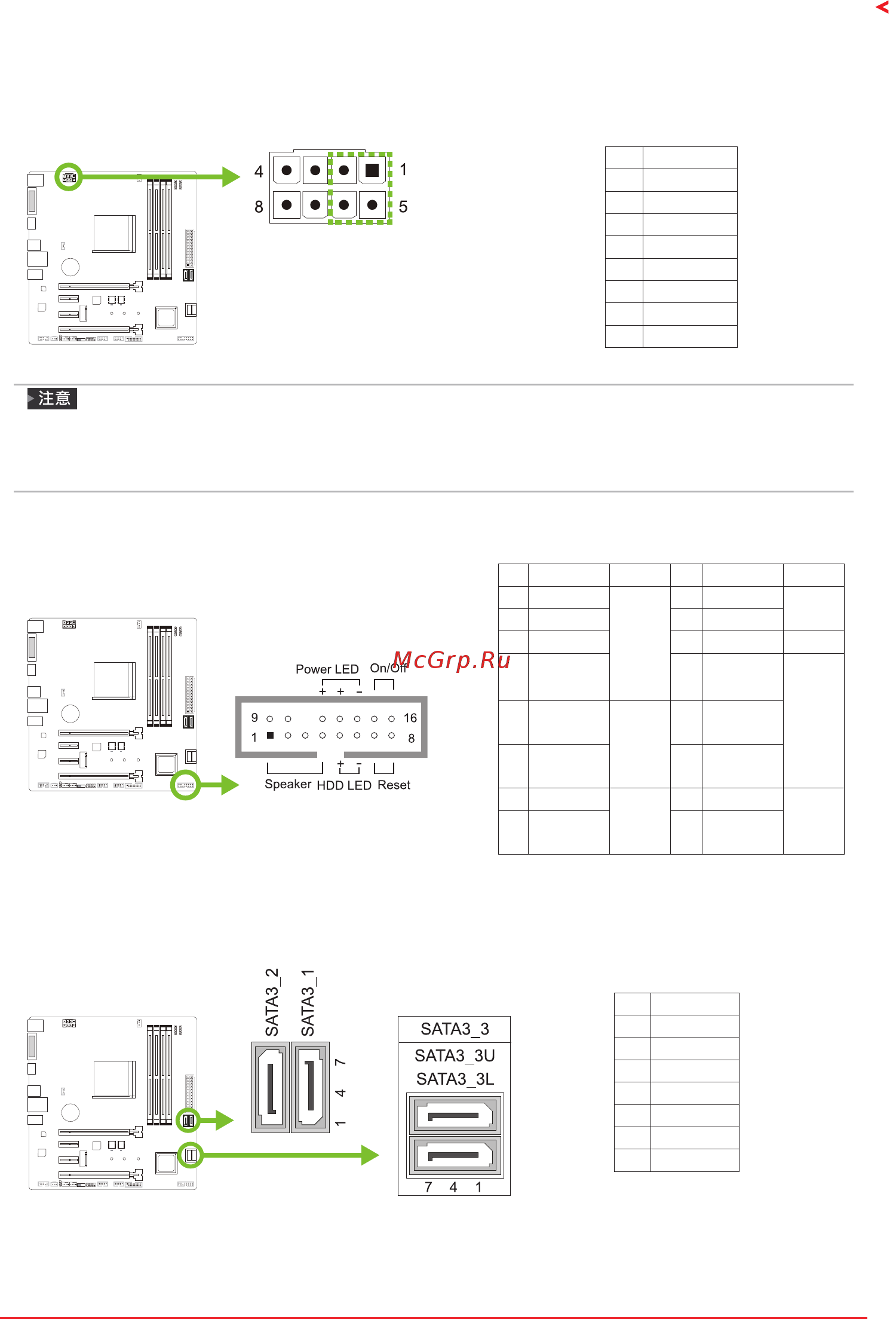 Biostar X470GTQ Версия 5.X [53/72] Atxpwr2 atx电源接口