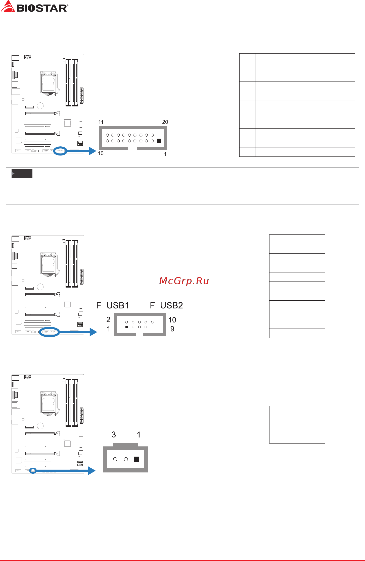 Biostar Hi-Fi B150Z5 Версия 6.x [54/72] F_usb1 2 前置面板usb 2 0接头