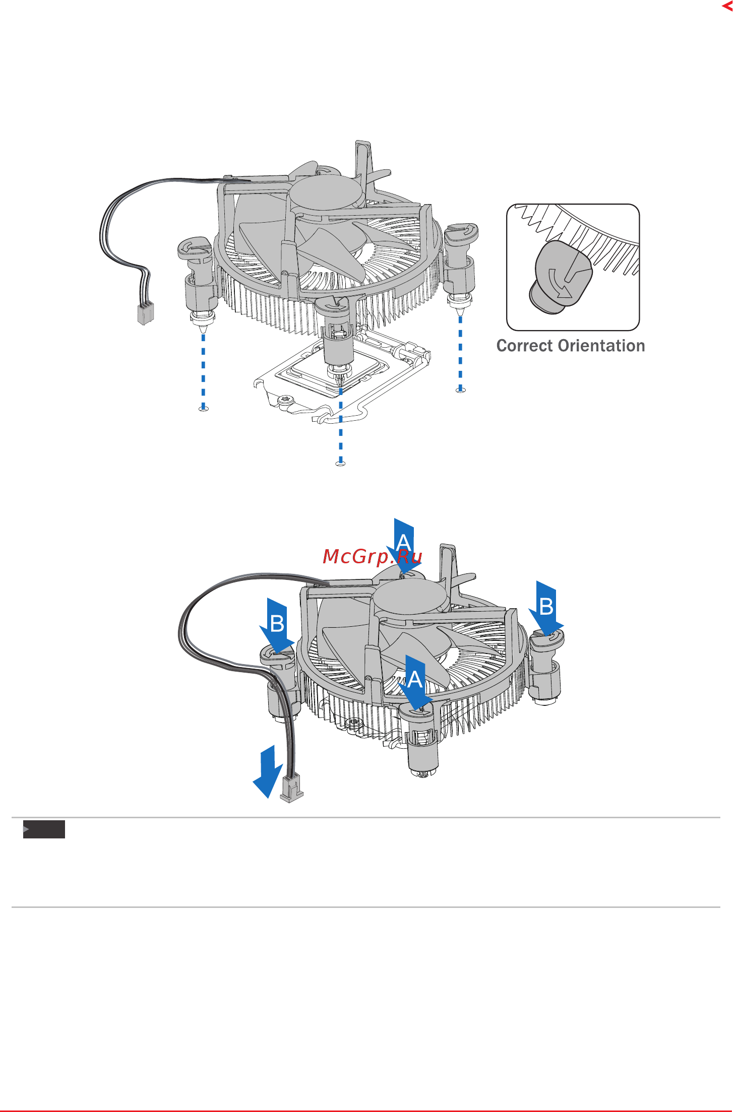 Biostar Hi-Fi B150S5 Версия 6.x [9/33] Install a heatsink