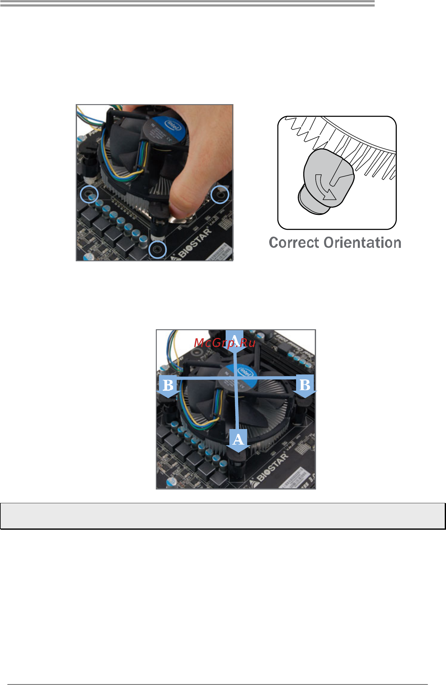 Biostar Hi-Fi K1-I Версия 6.x [9/43] Install a heatsink