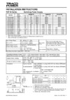 TRACO POWER TOP60105 Инструкция по установке
