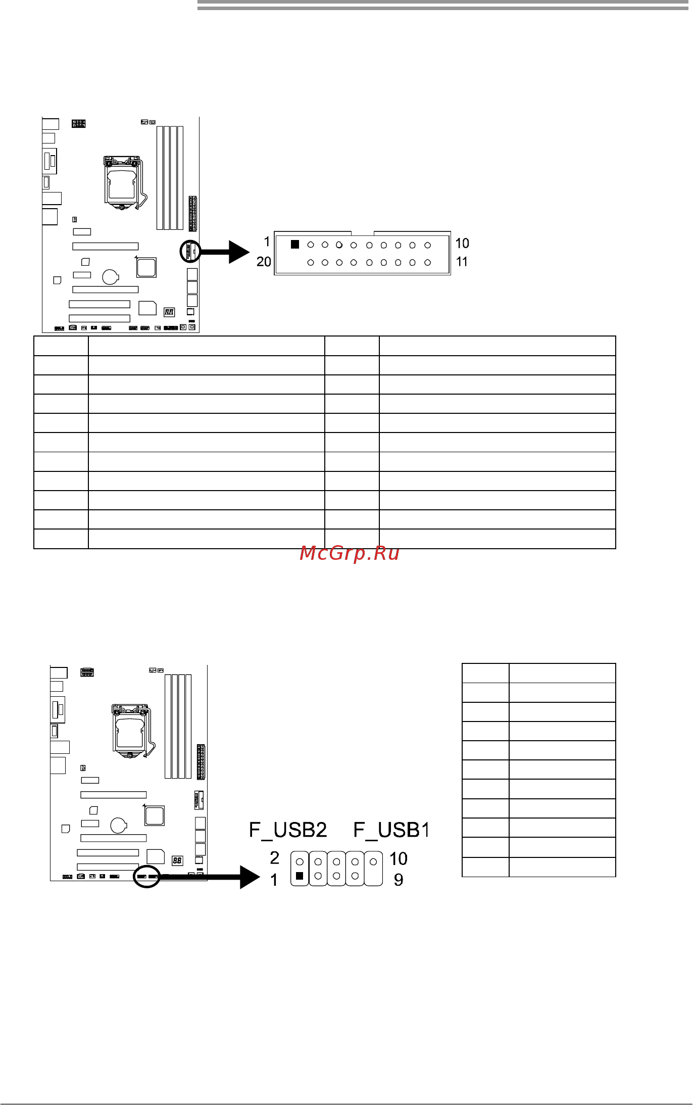 Biostar Hi-Fi B85S 3D Версия 5.x [18/63] F_usb1 2 header for usb 2 ports at front panel
