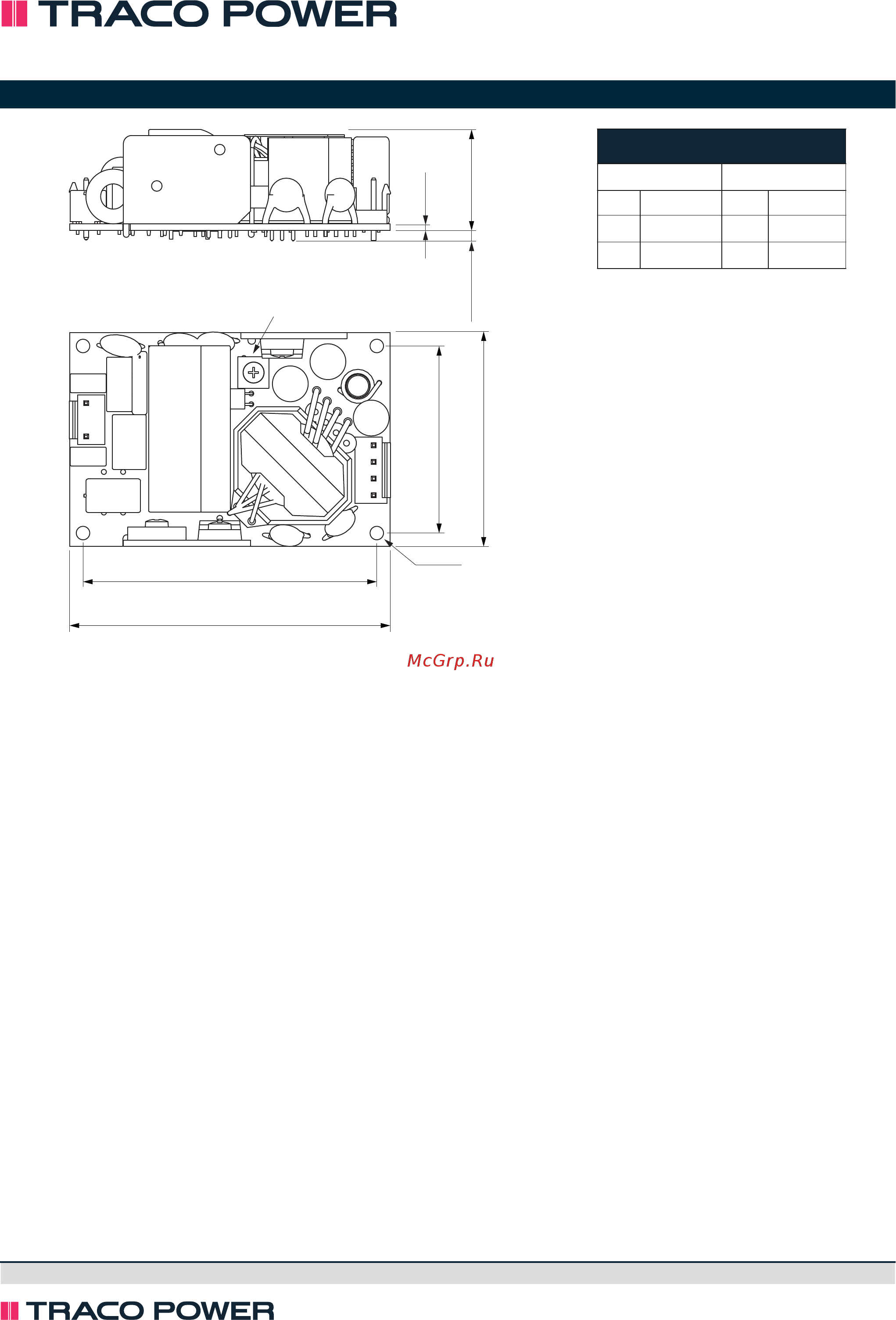 TRACO POWER TPI65-148A-JP [4/4] Tpi 65a j series 65 watt