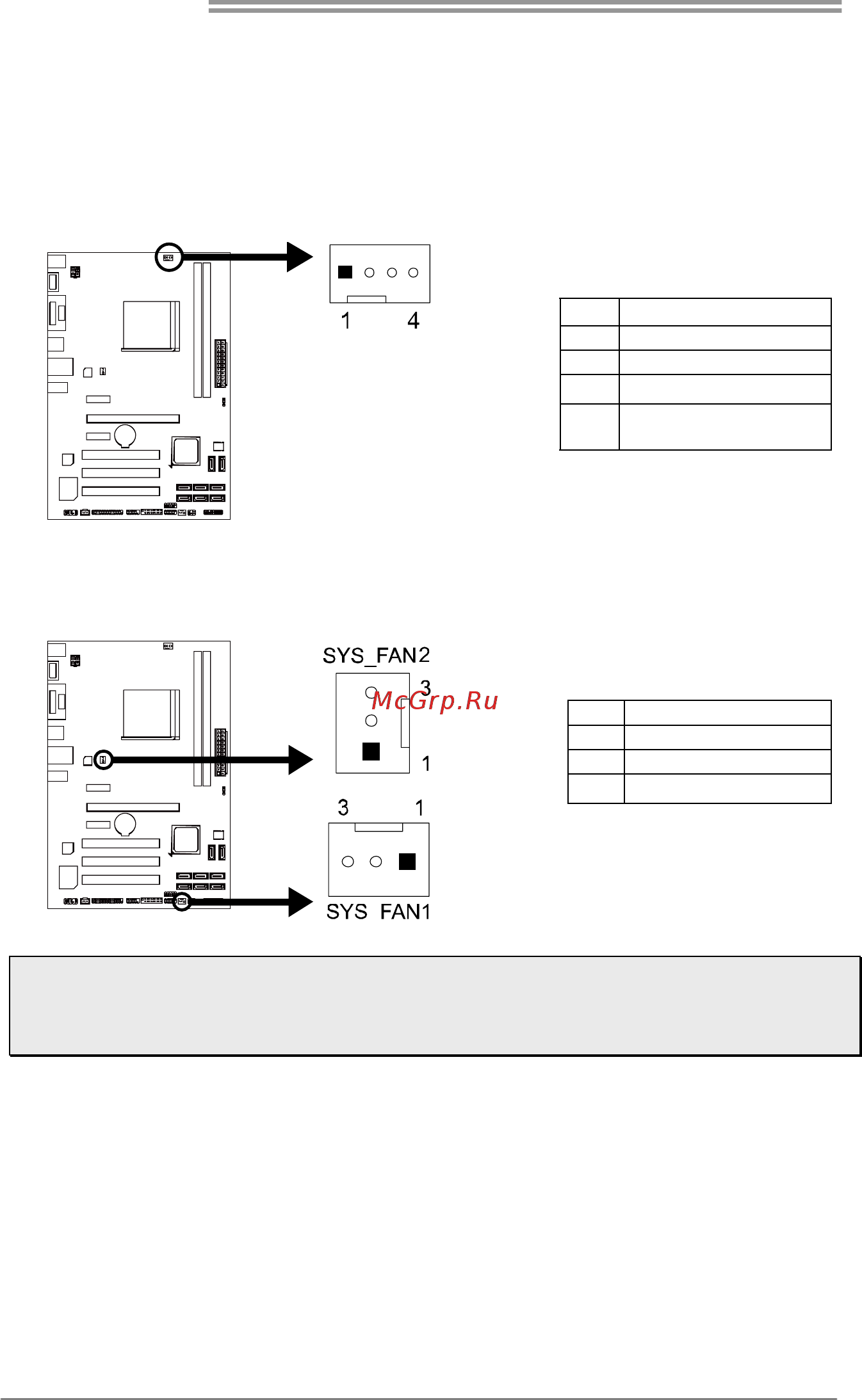 Biostar Hi-Fi A58S2 Версия 6.2 [10/55] Connect cooling fans
