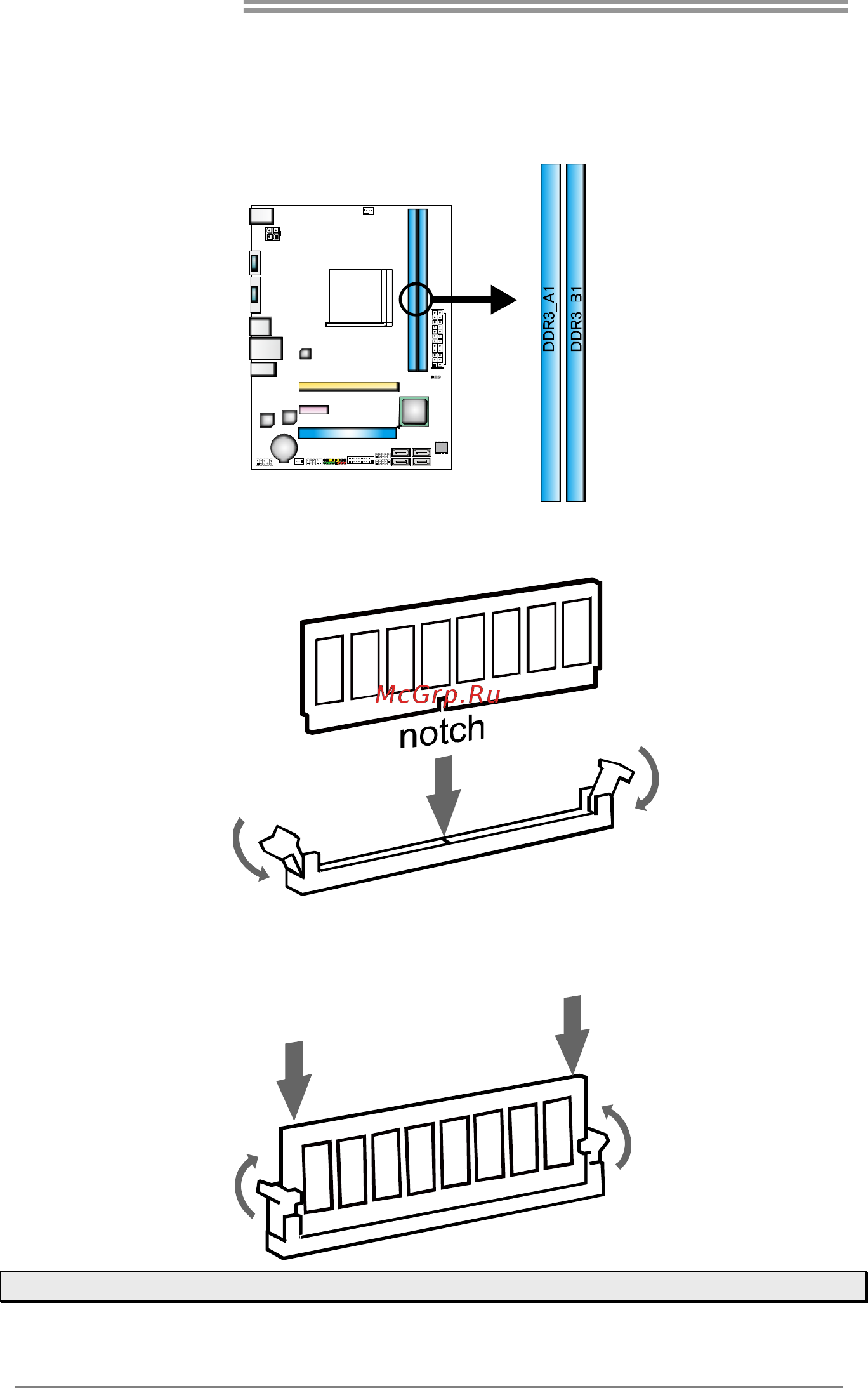 Biostar Hi-Fi A70U3P Версия 6.4 [10/51] Install system memory