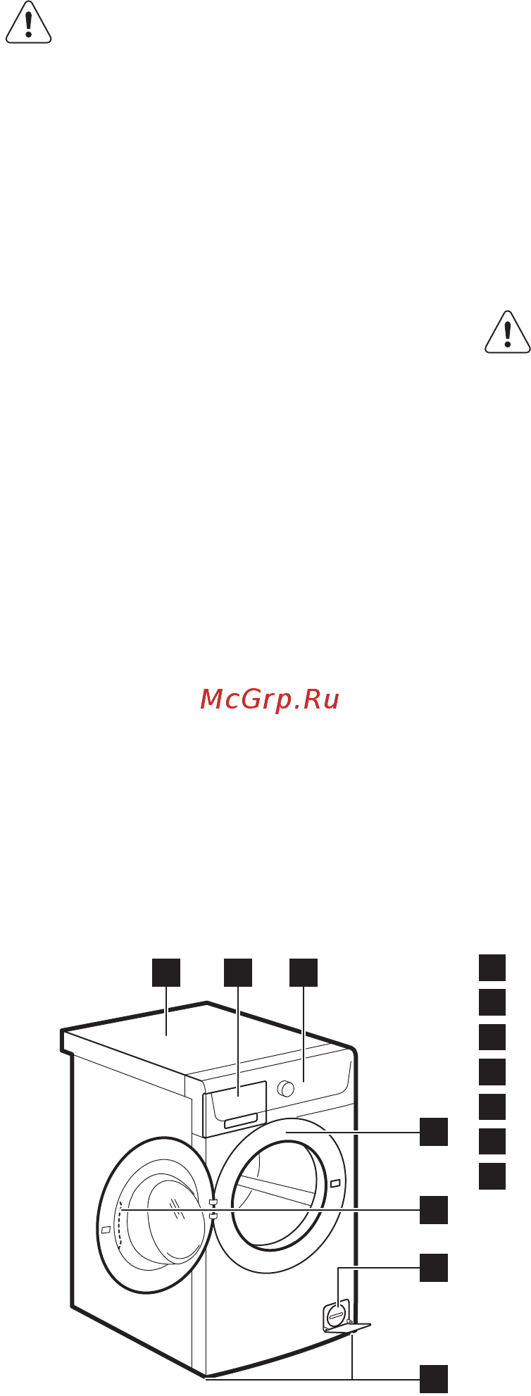 Electrolux EWS 1064 NAU [6/28] Описание изделия