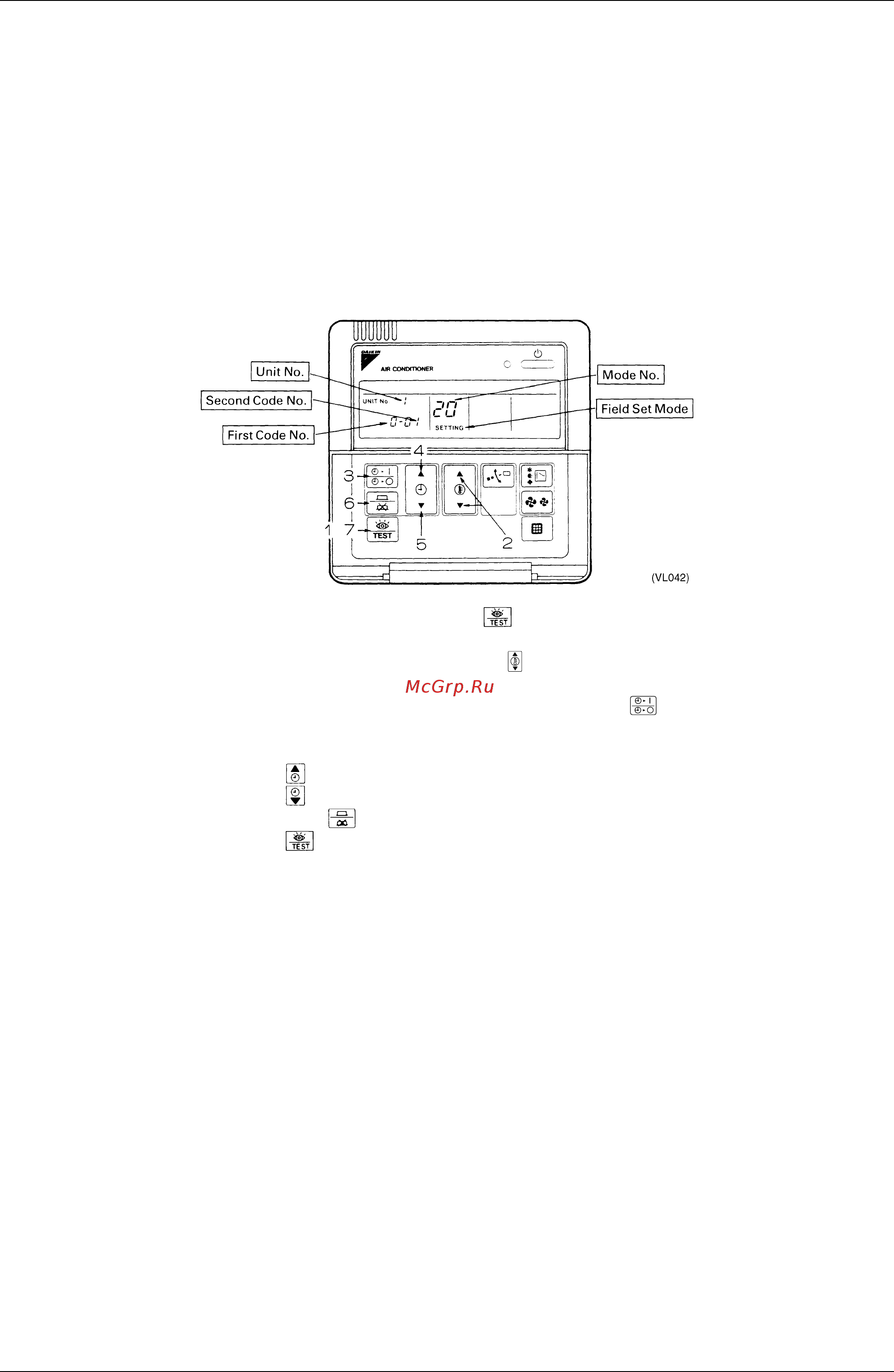 Daikin RXY10MY1 [138/346] Field setting from remote controller