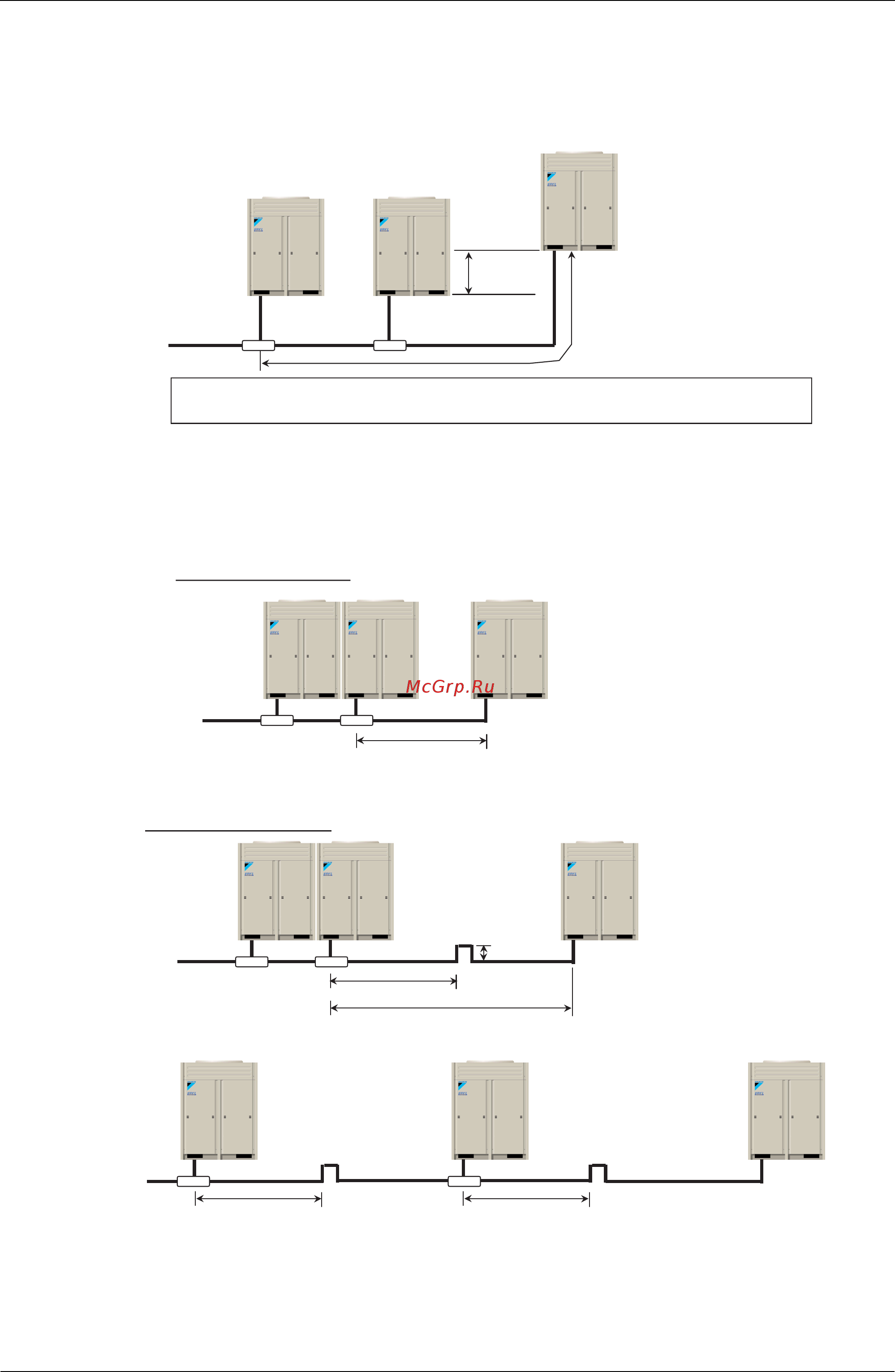 Daikin RXY30MYL [325/346] In the case of 2m or more