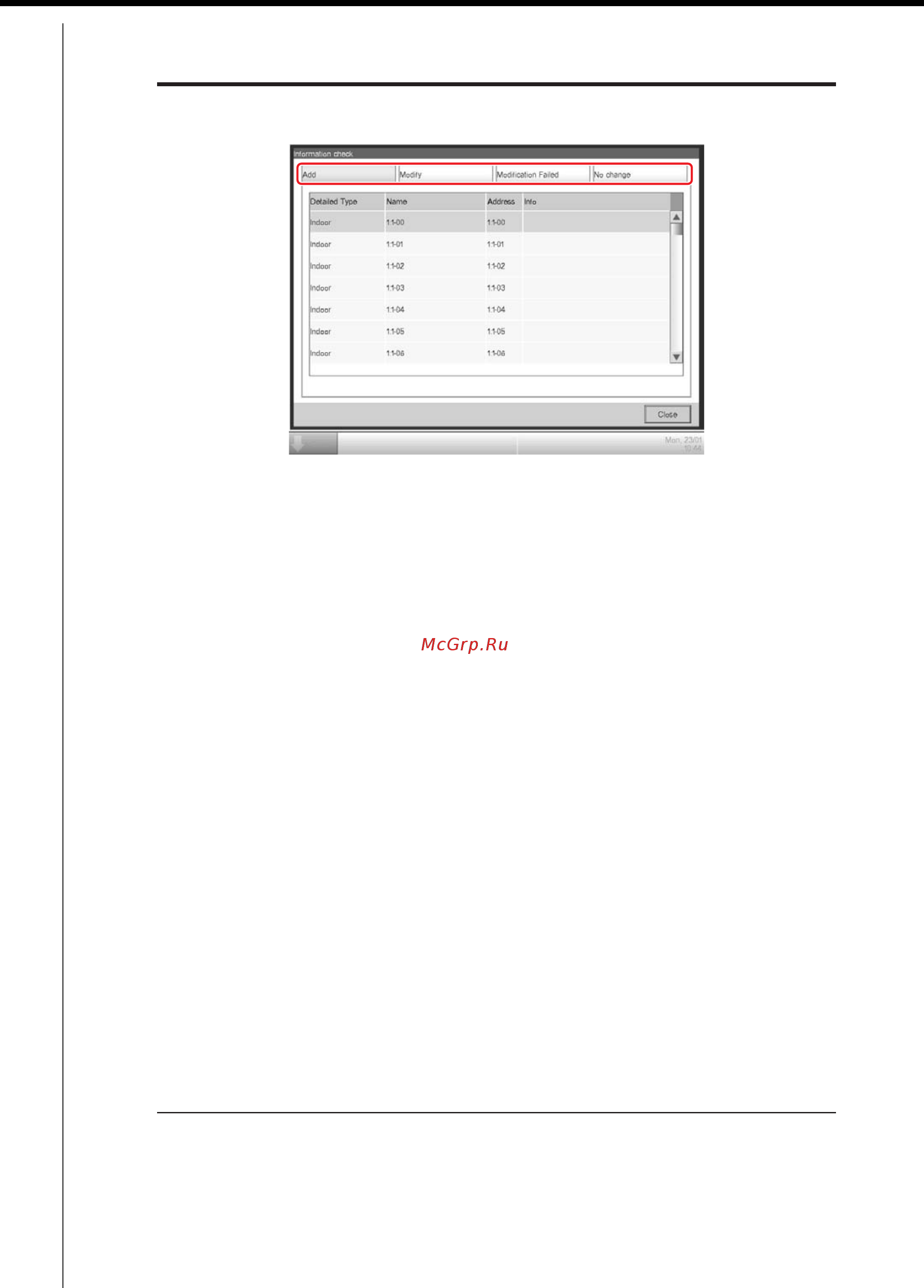 Daikin RHXYQ18PAY1 [244/405] Commissioning manual ed721208