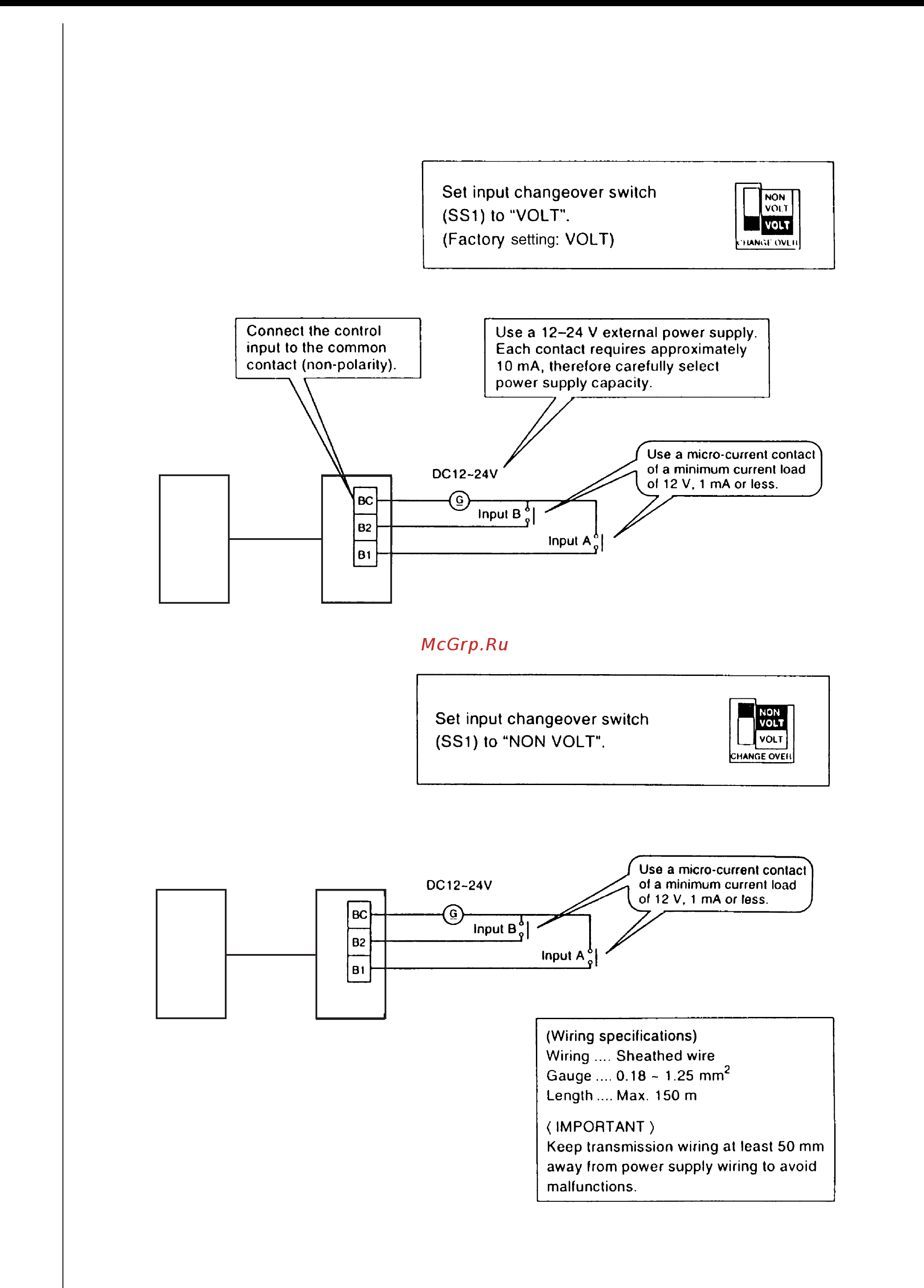 Daikin RCXYQ24MAY1 [60/405] Remote control input operation control