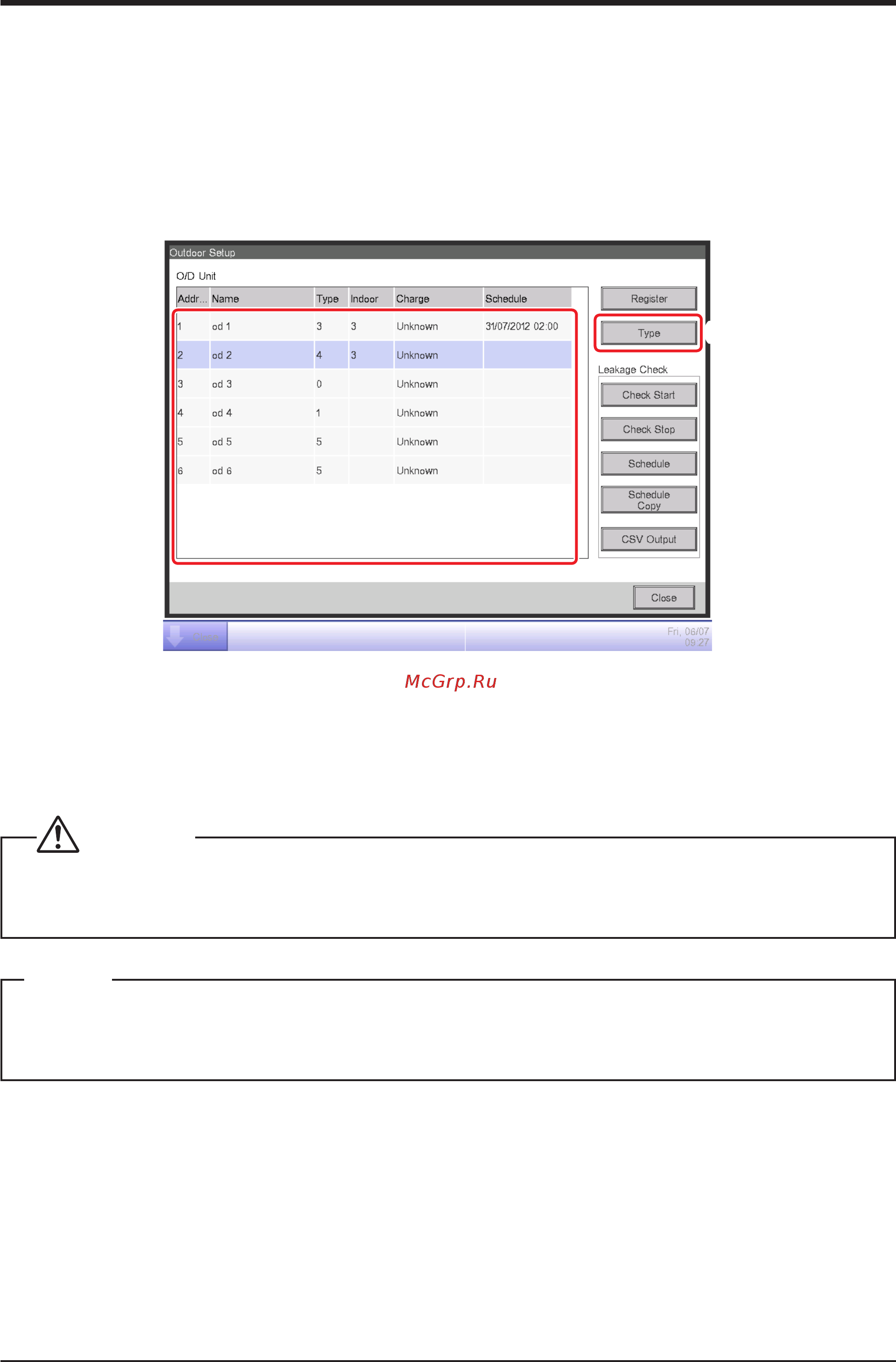 Daikin RQYP730A [63/125] Caution