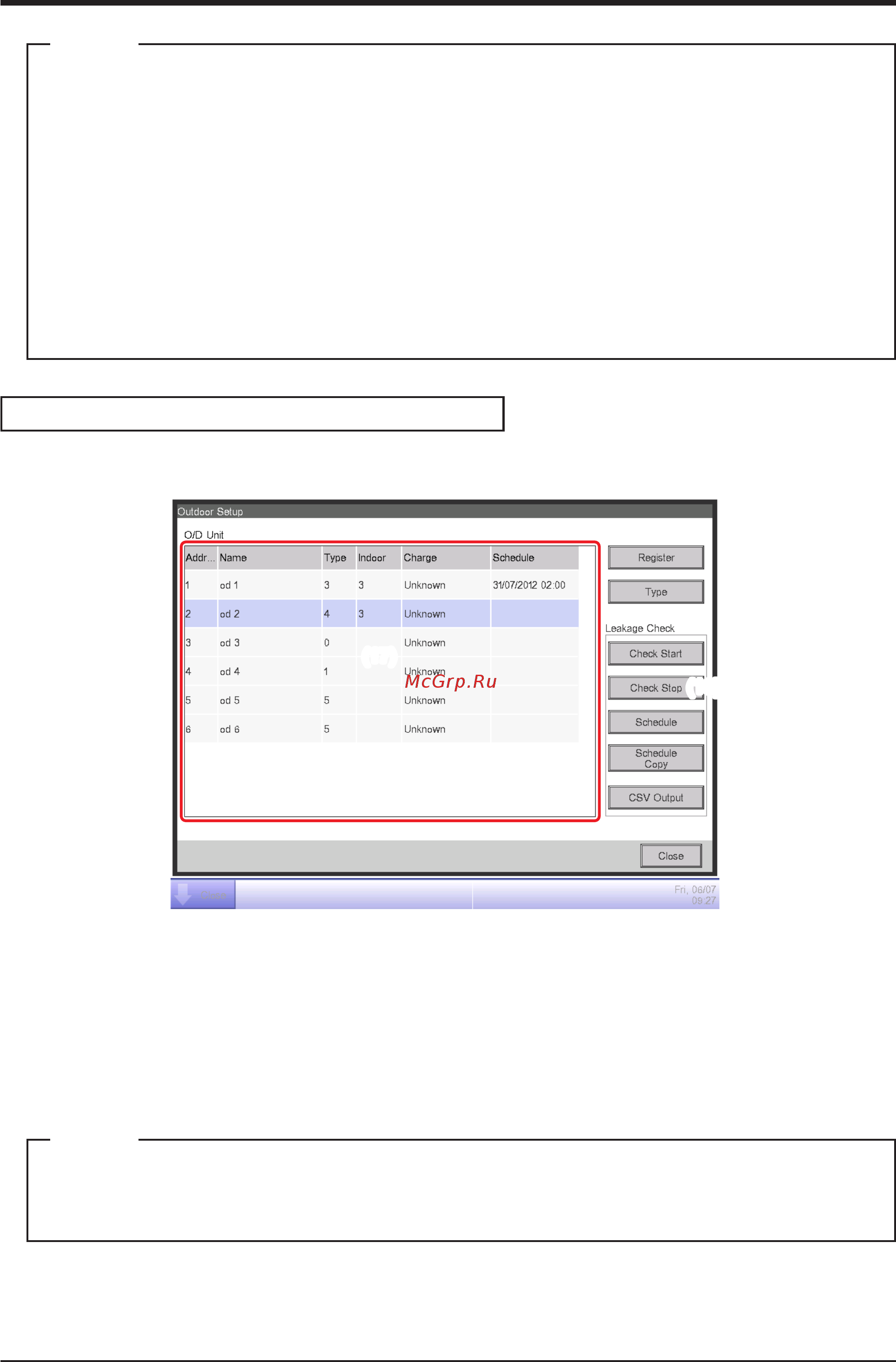 Daikin RXY24MYLE [77/125] Stopping leakage check by manual operation