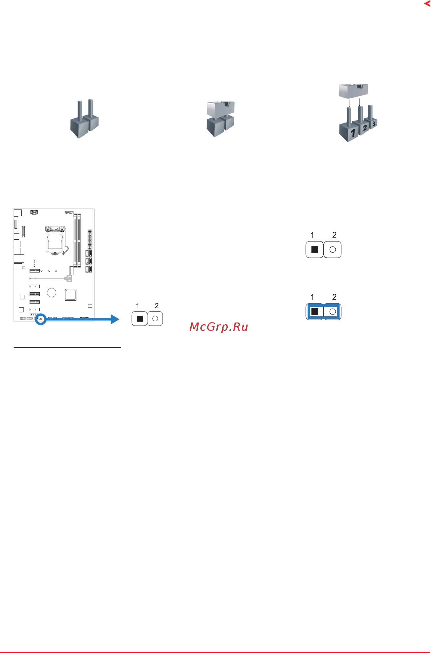 Biostar TB250-BTC Версия 6.x [13/63] Jumper switch setting