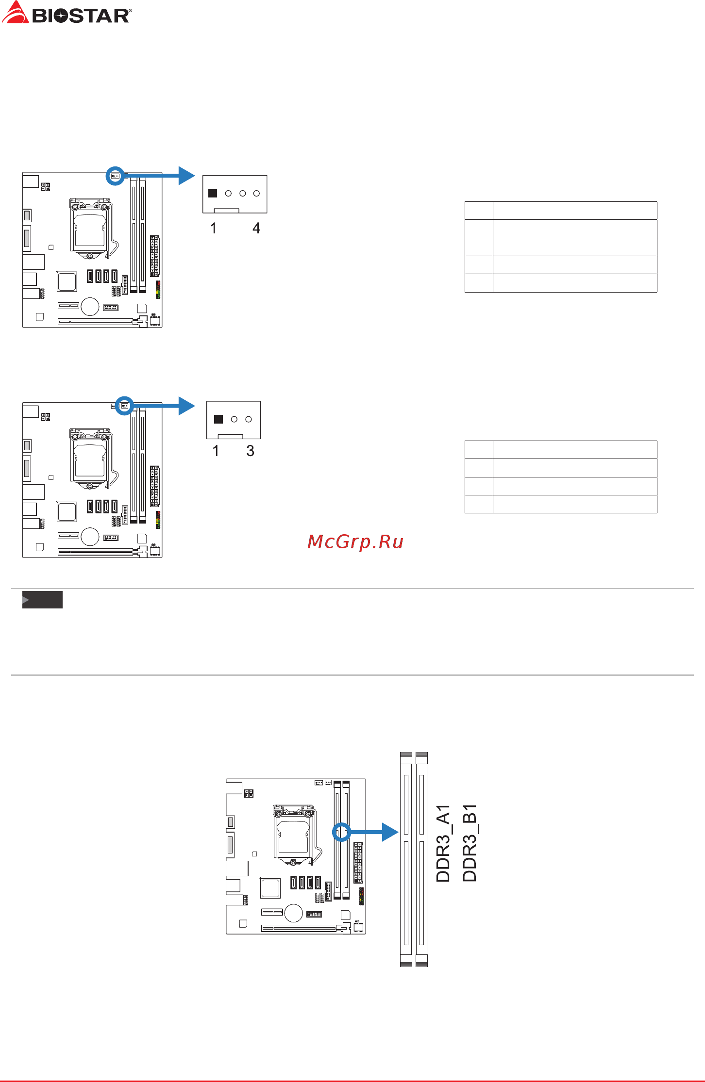 Biostar H110MHV3 Версия 7.x [10/32] Connect cooling fans