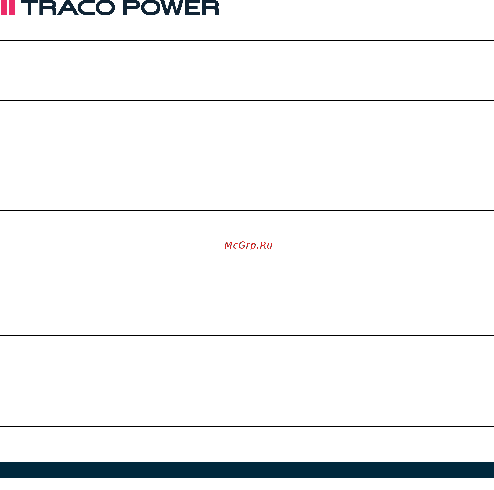 TRACO POWER TIB 080-112 [4/6] Tib 080 series 80 watt