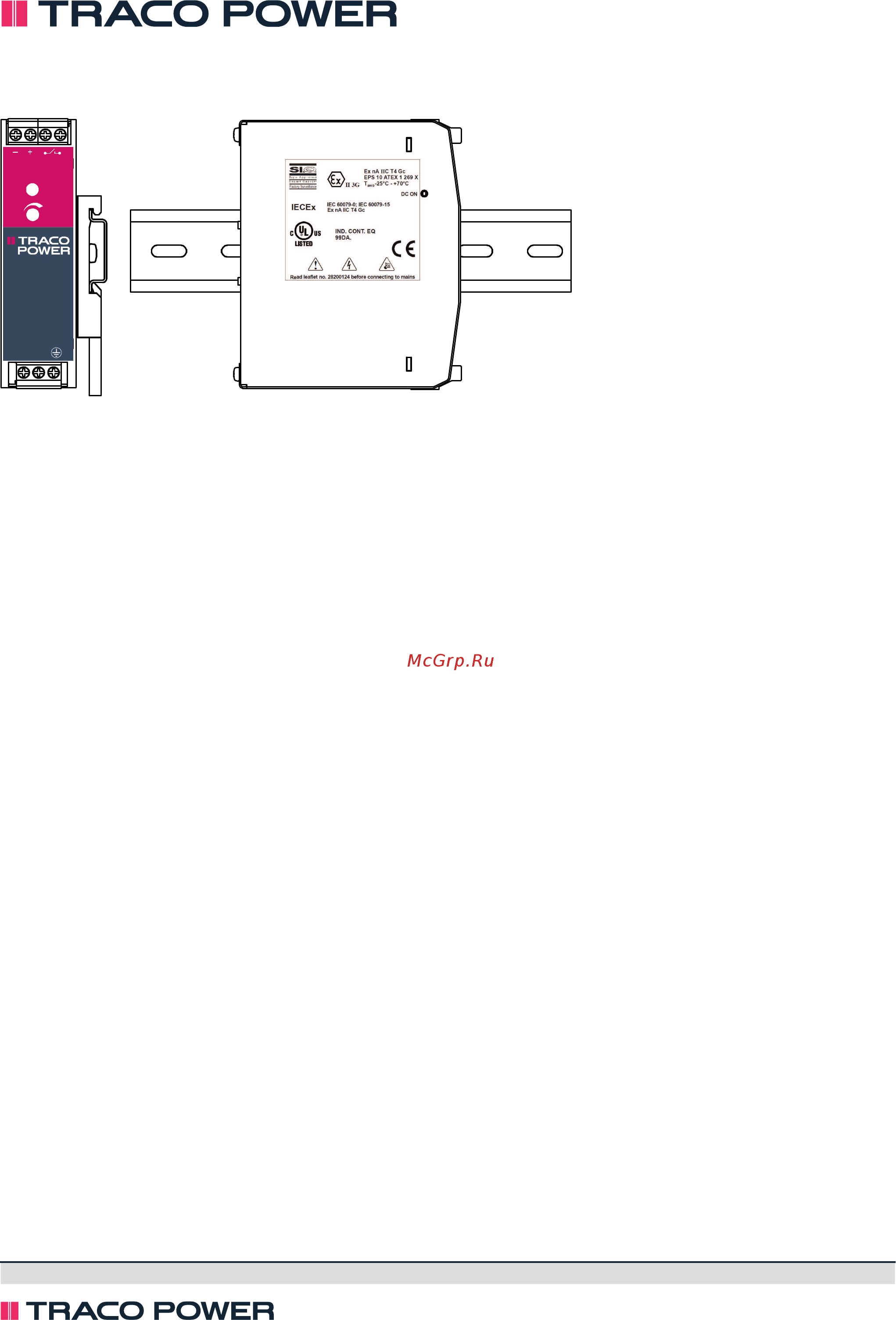 TRACO POWER TIB 080-112 [6/6] Tib 080 series 80 watt