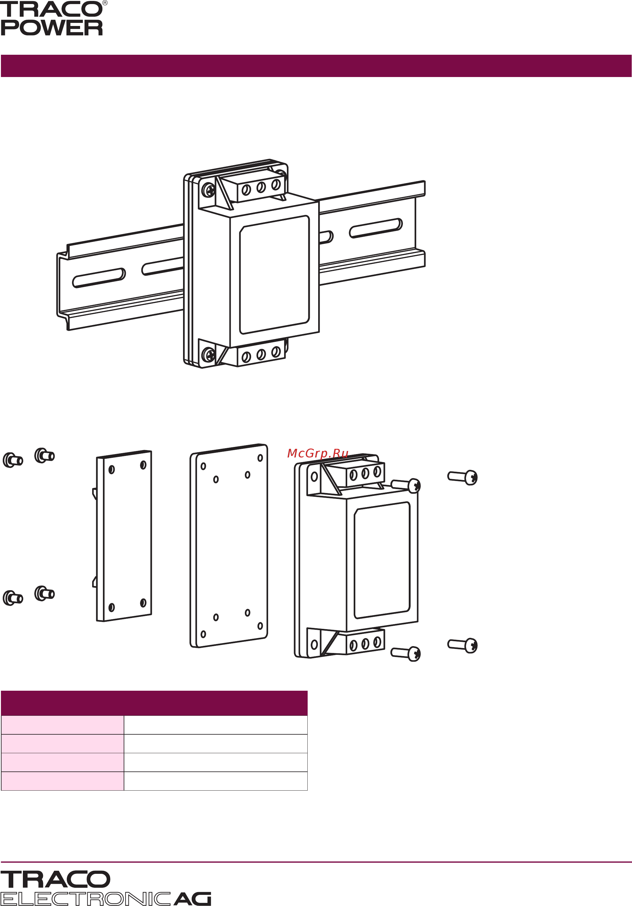 TRACO POWER TMT 15112C [8/8] Ac dc power modules