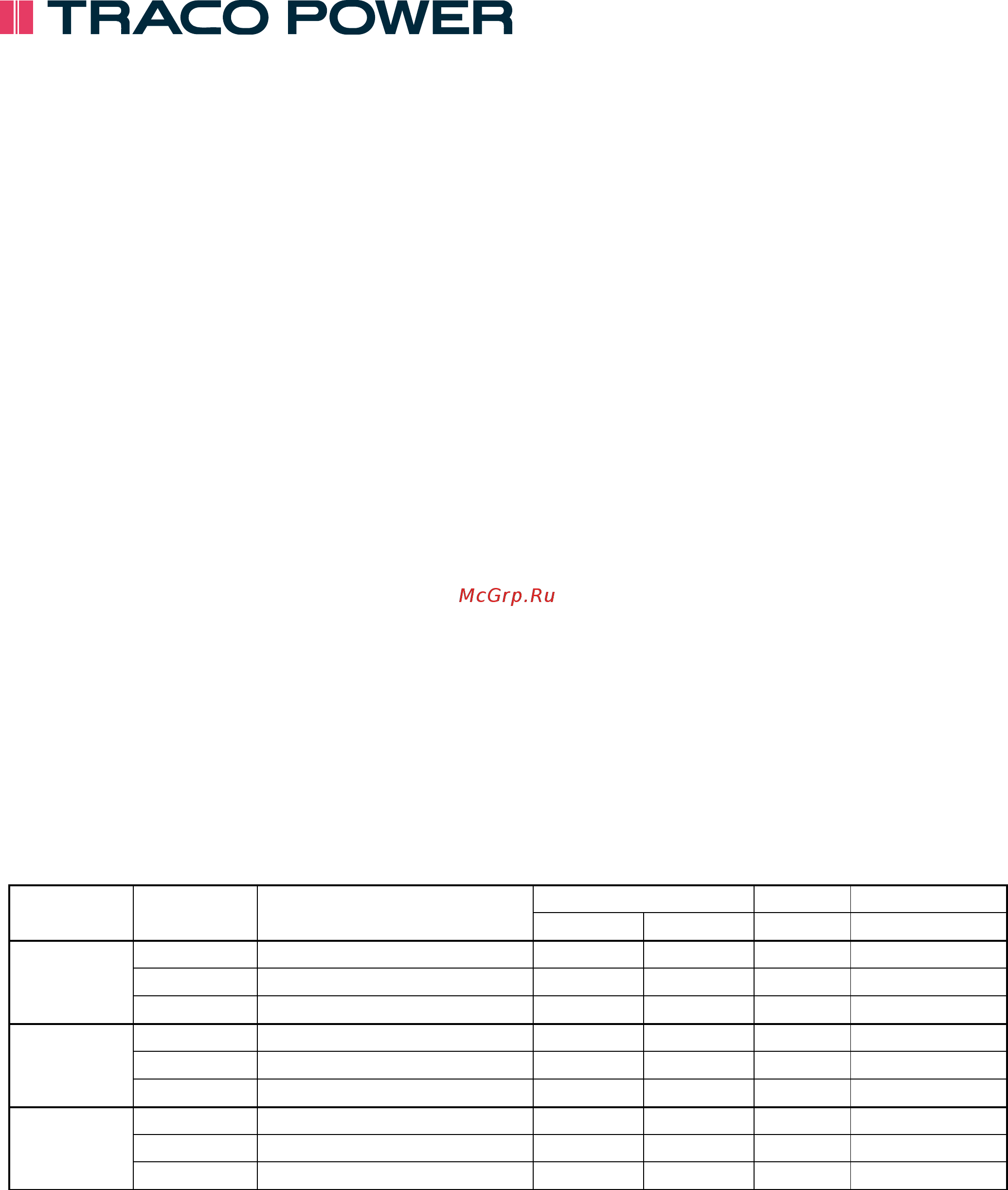 TRACO POWER TSP–BCM24A [2/7] Before installing and using the tsp bcm 12