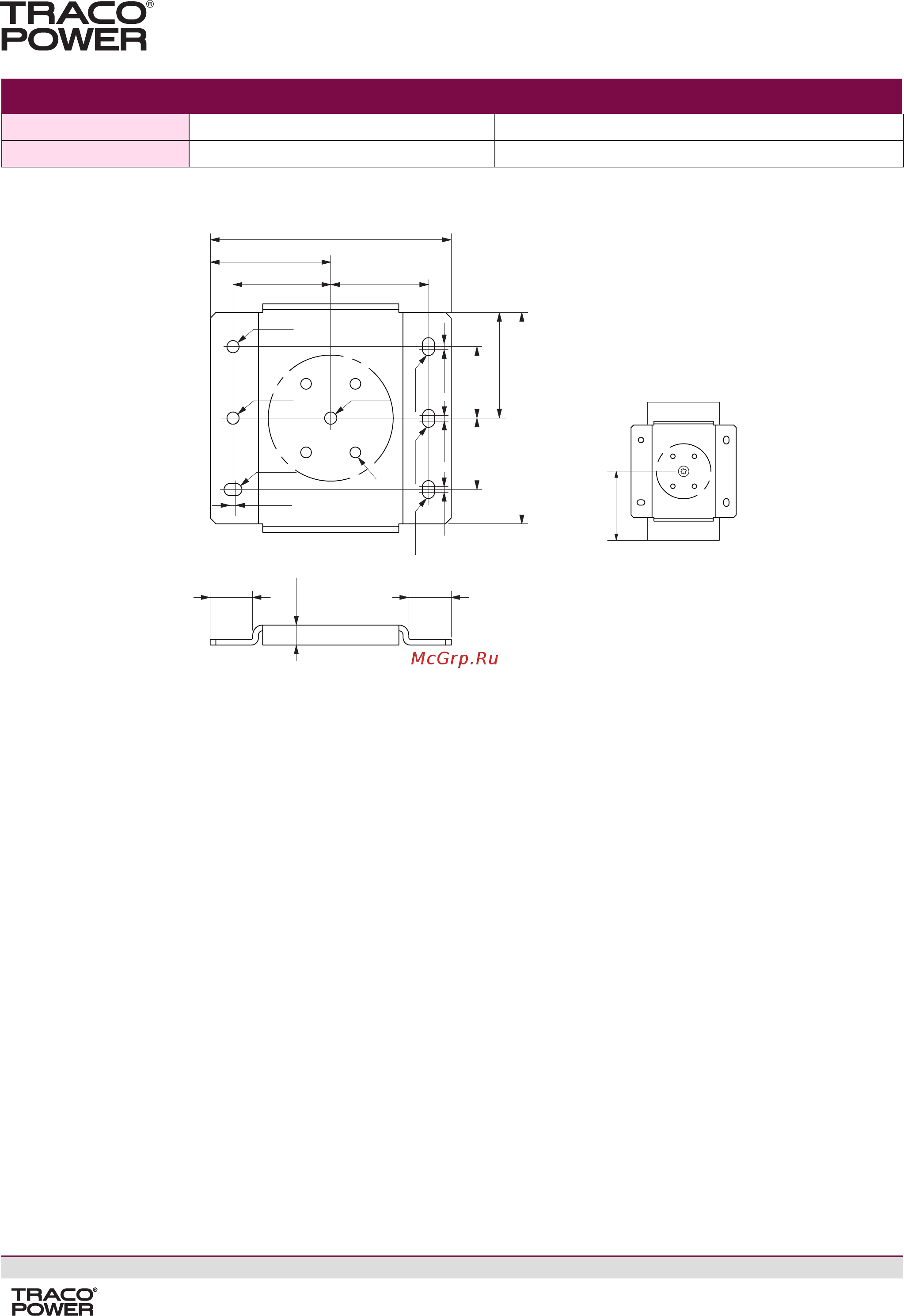 TRACO POWER TSP–REM600 [4/4] Redundancy modules