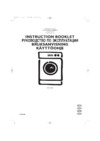 Electrolux EWS 900S Руководство пользователя