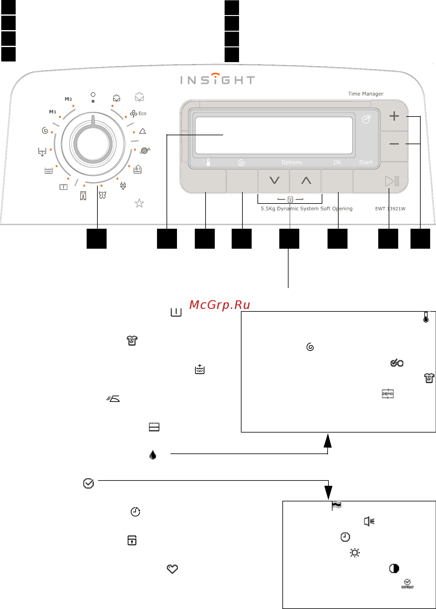 Electrolux EWT 13921 W [8/37] 8 7 3 2 4 5 6