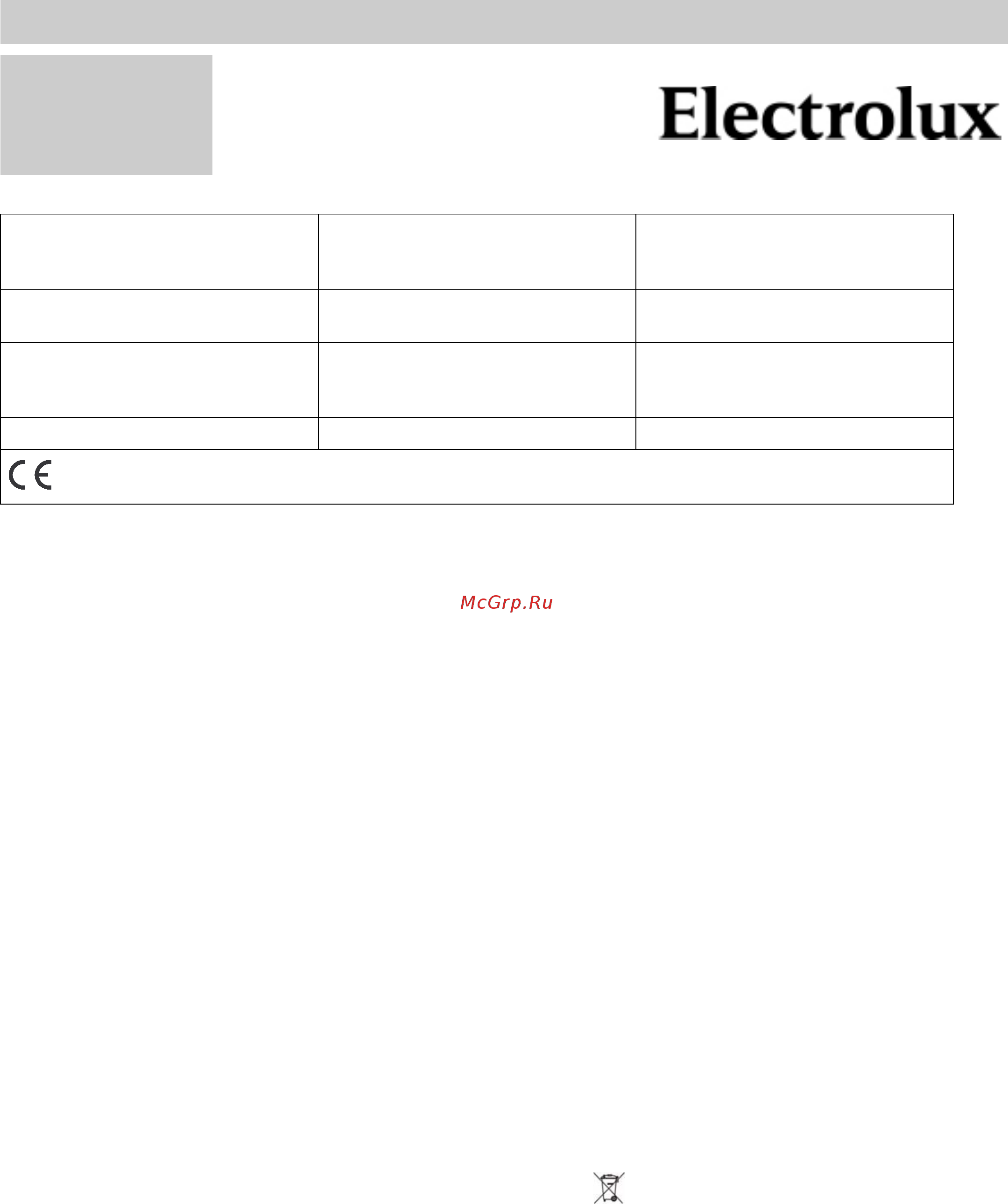 Electrolux EWT 642 Руководство пользователя онлайн