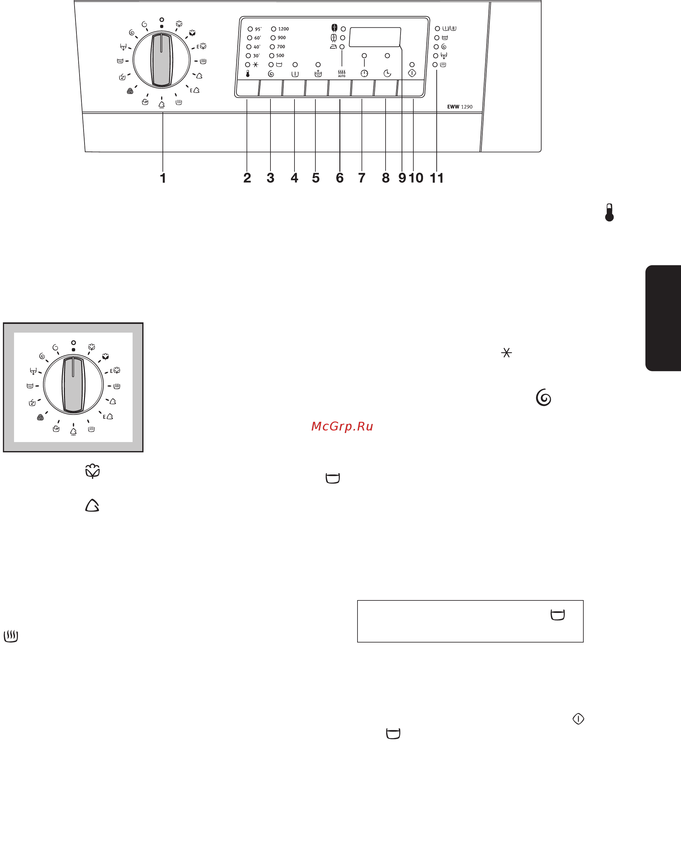 Electrolux EWW 1290 [85/132] Эксплуатация