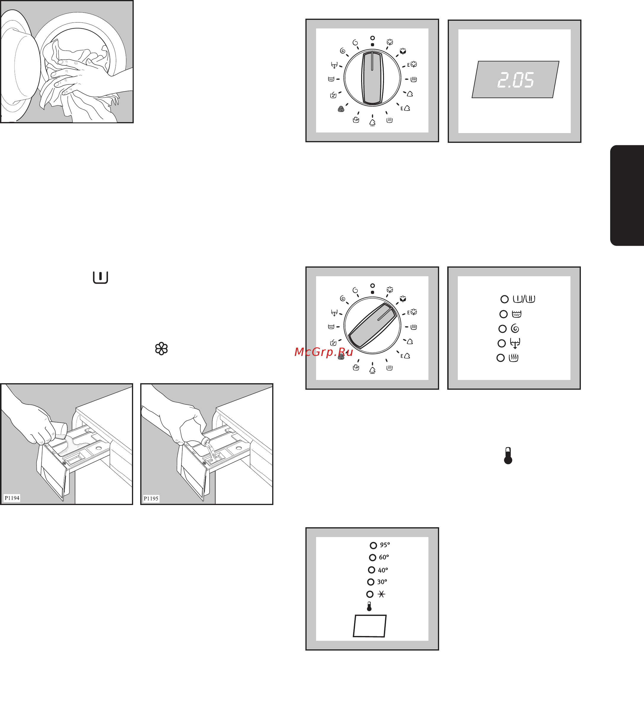 Electrolux EWW 1290 [93/132] Как пользоваться машиной