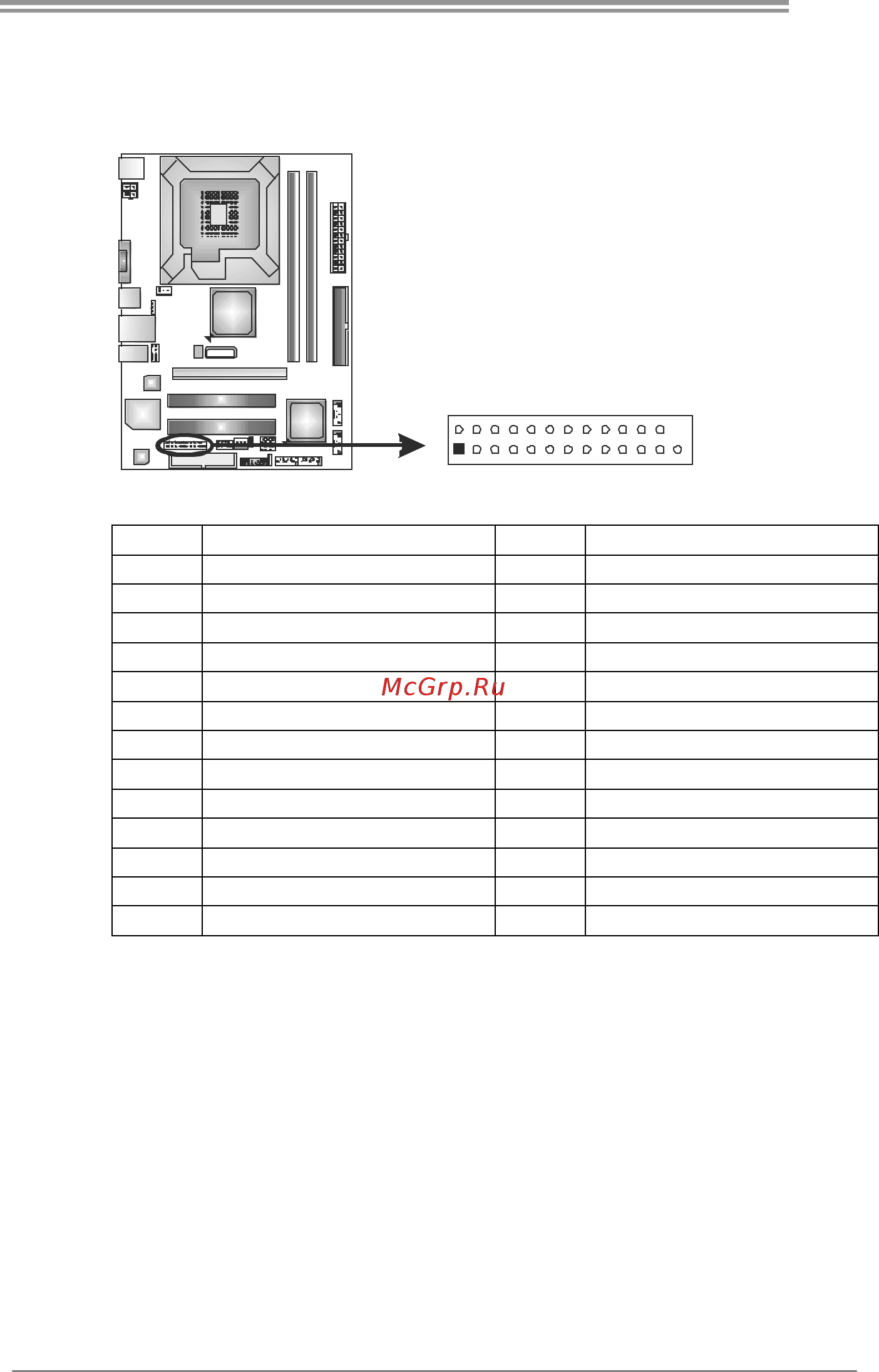 Biostar G41D3 Версия 6.2 [19/47] J_print1 printer port connector