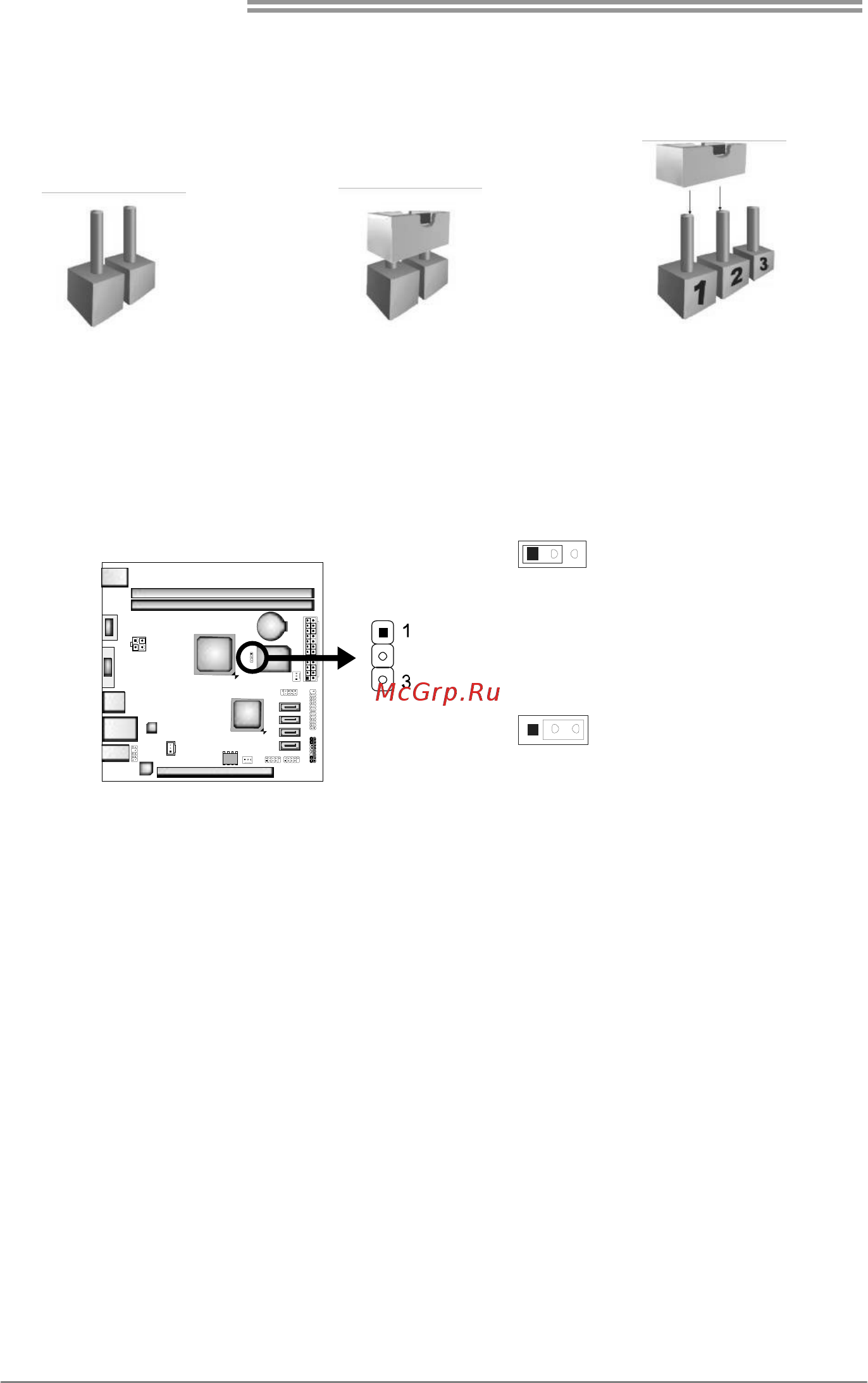 Biostar NM70I-847 Версия 6.x [10/36] Jumper setting