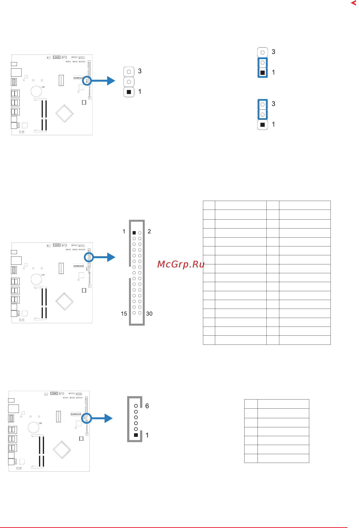 Biostar J4105TH Версия 6.x [11/55] Headers connectors