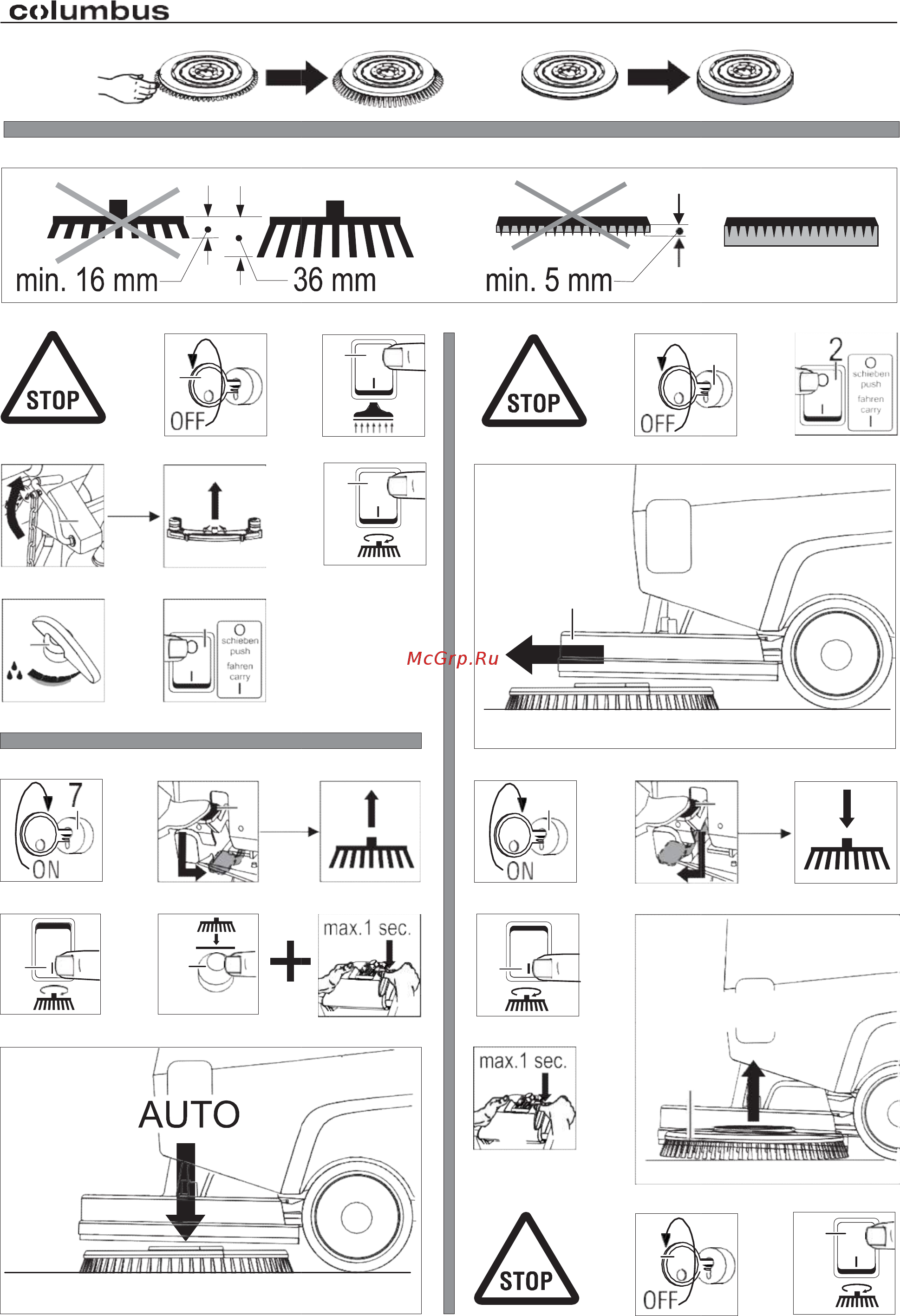 Columbus RA 55 BM 40iL Руководство пользователя онлайн [19/26] 547426