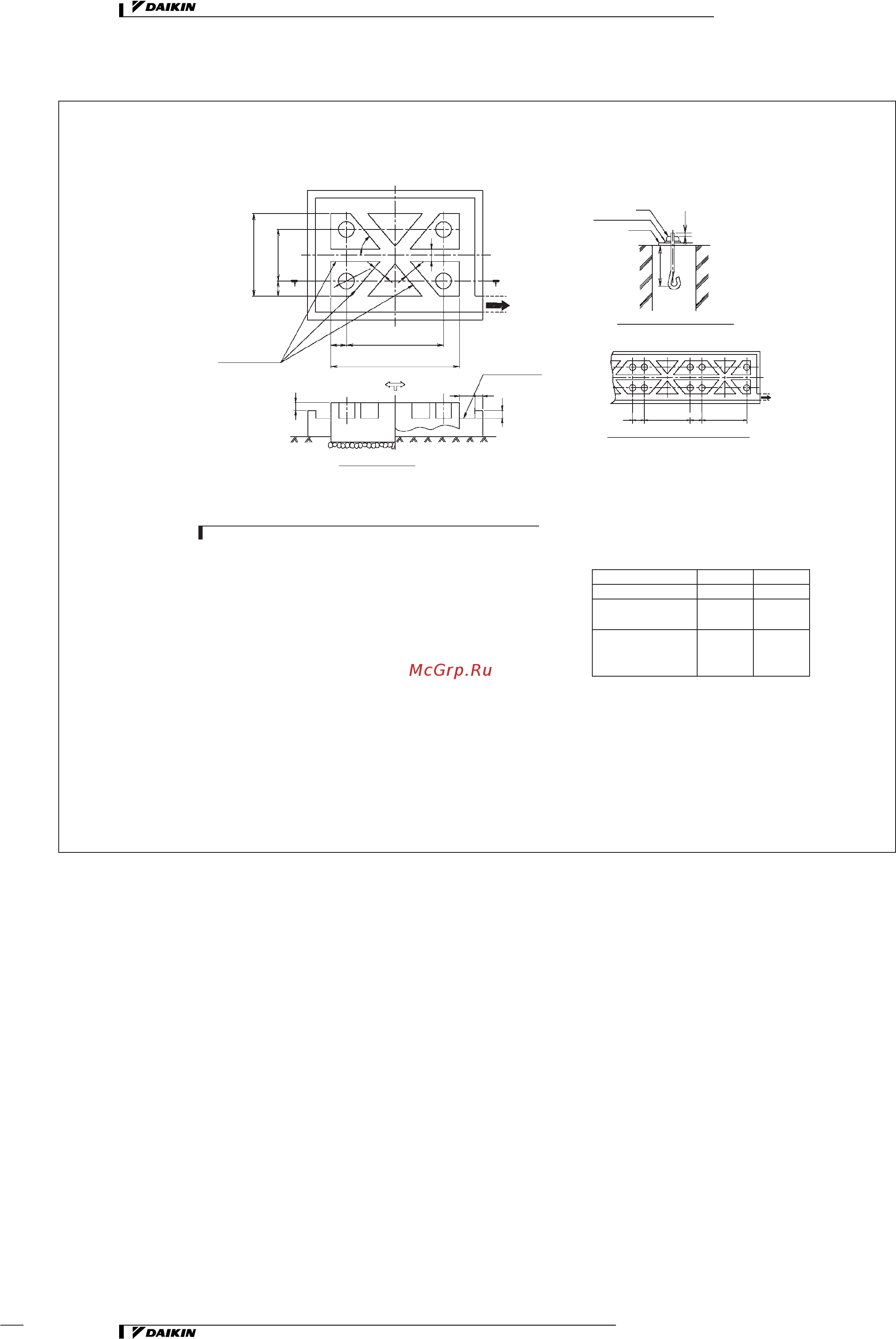 Daikin REYQ8MY1B [55/206] Габаритные и установочные размеры