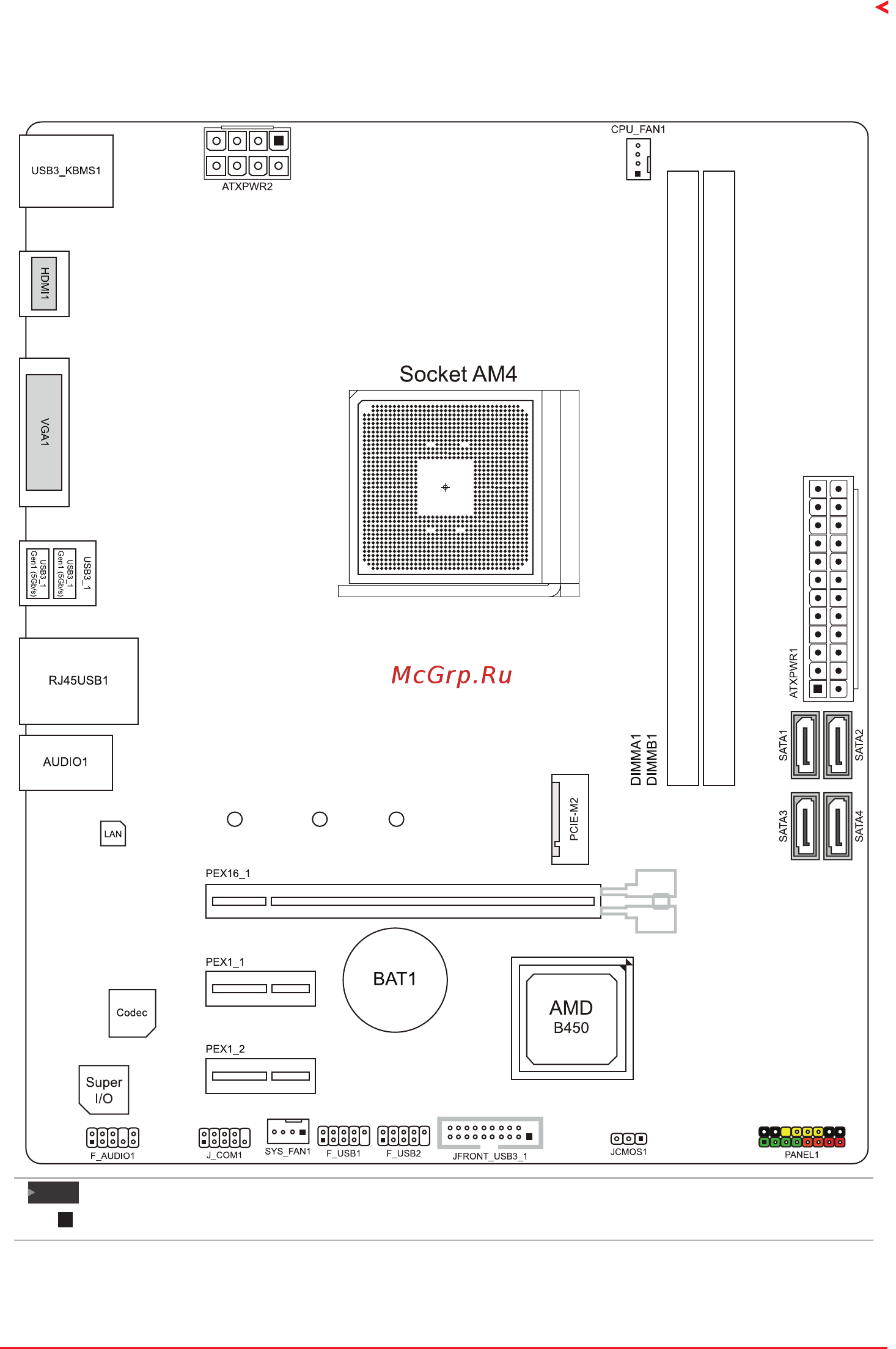 Biostar B450MHC Версия 6.x [7/68] B450mh