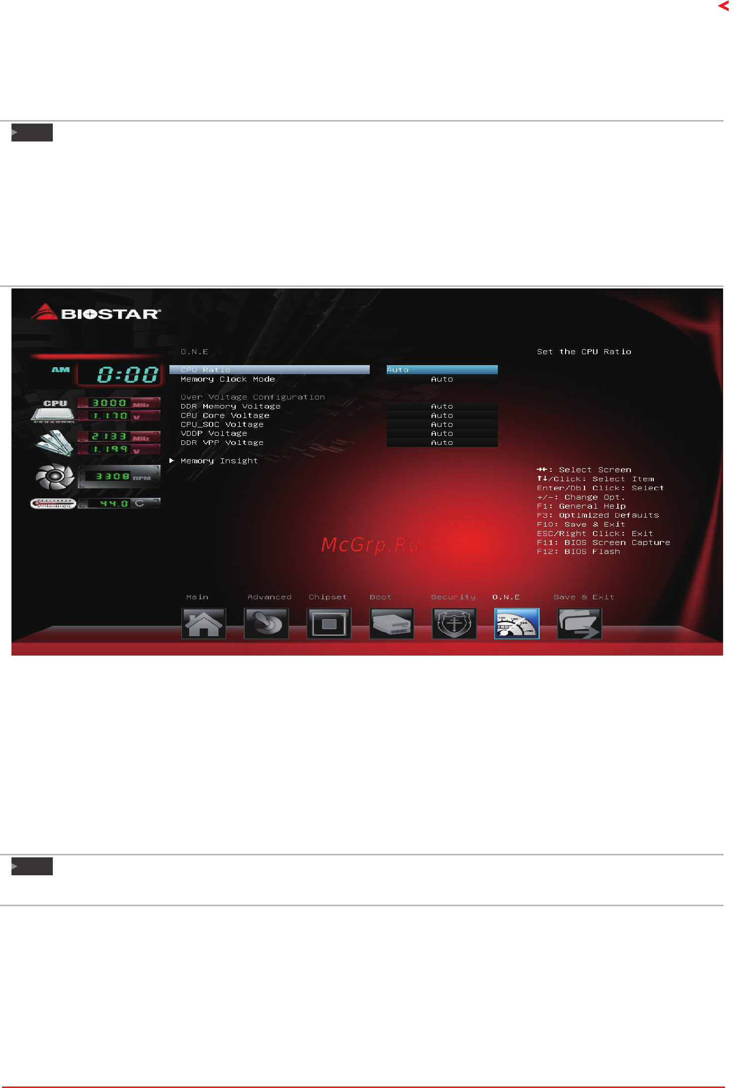 Biostar B450MH Версия 6.3 [31/34] O n e menu