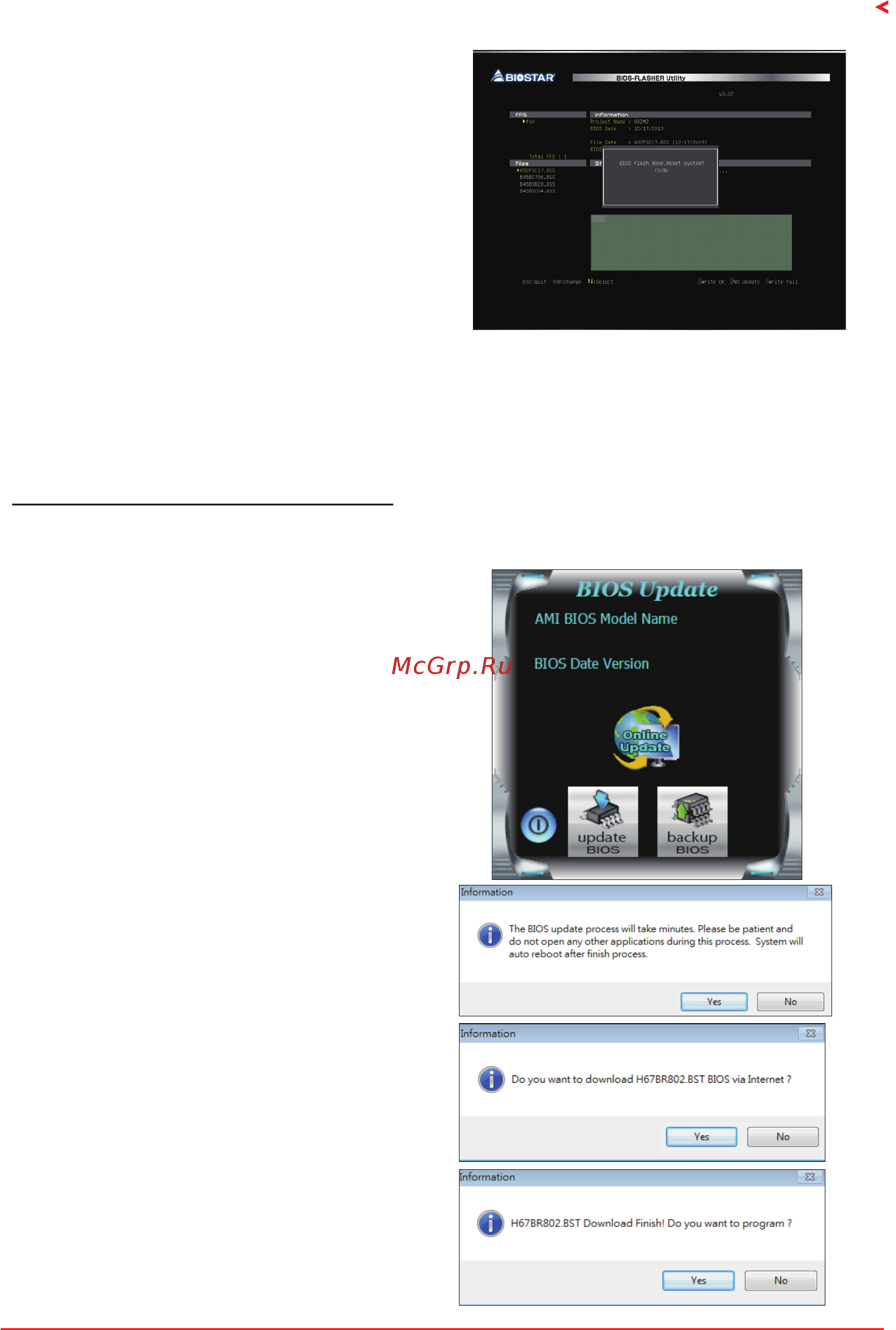 Biostar B450MX Версия 6.0 Инструкция BIOS онлайн [3/33] 547559