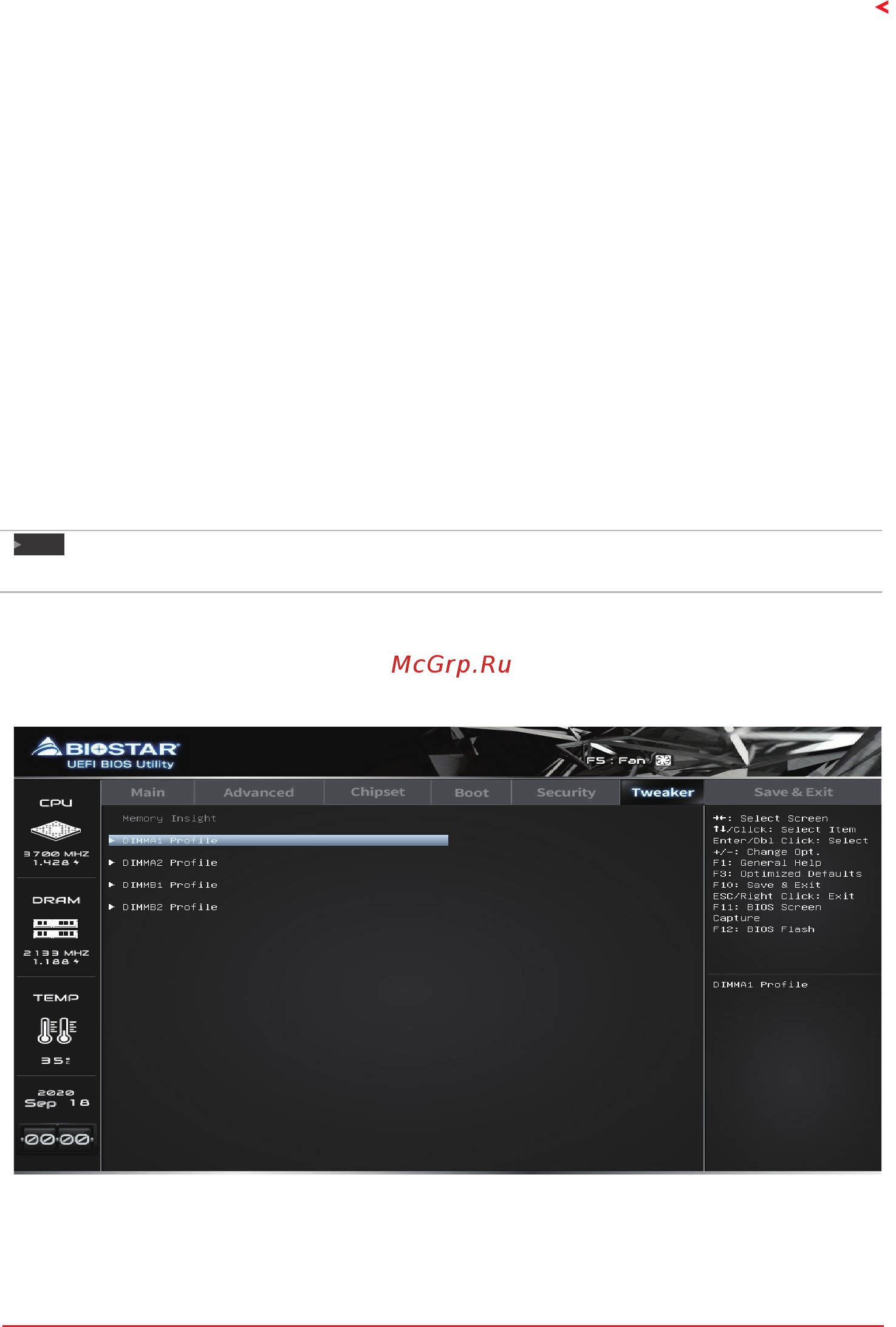 Biostar B450MX Версия 6.0 [31/33] Ddr memory voltage