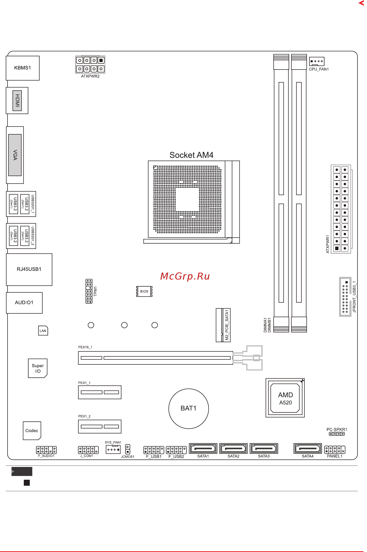 Biostar A520MH Версия 6.1 [7/142] A520mh