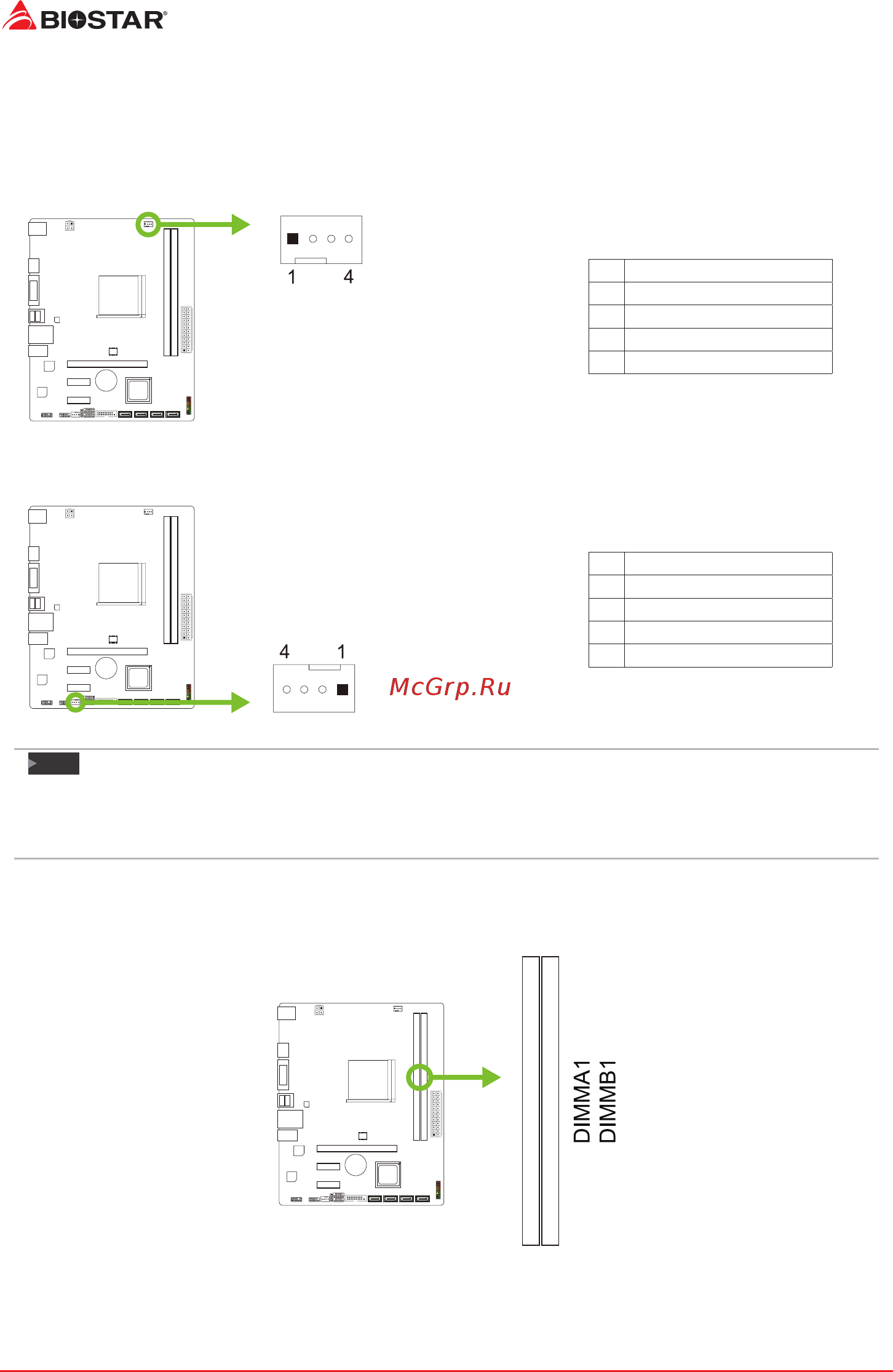 Biostar A320MH PRO Версия 6.x [10/60] Install system memory