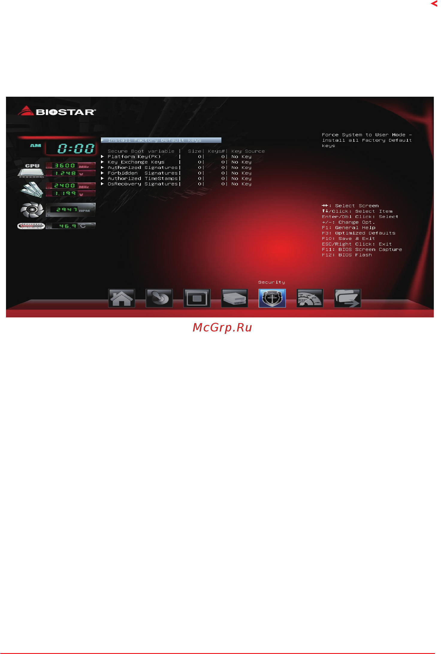 Biostar TA320-BTC Версия 6.x [35/39] Attempt secure boot