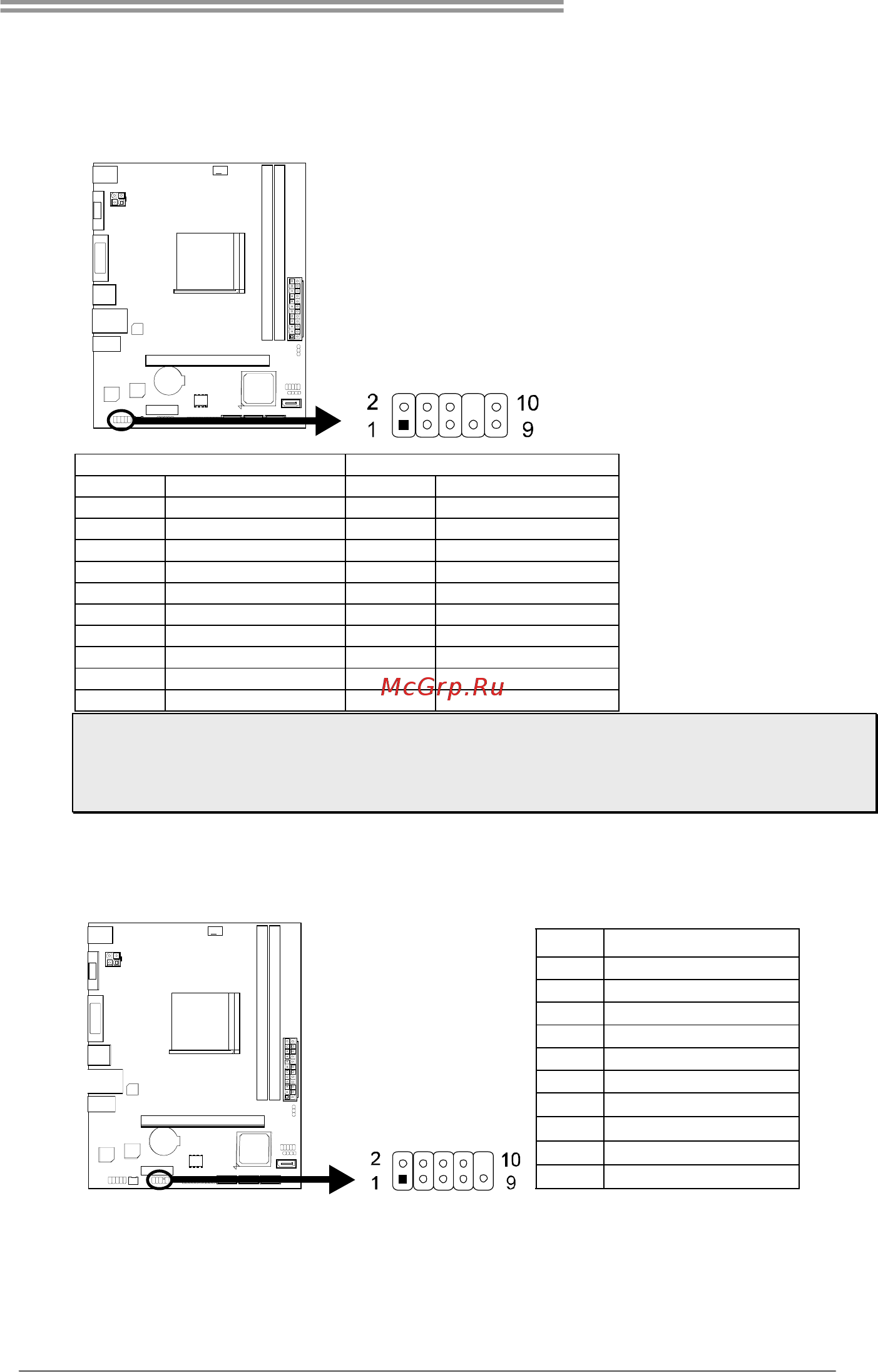 Biostar A58MD Версия 8.1 [17/49] J_com1 serial port connector