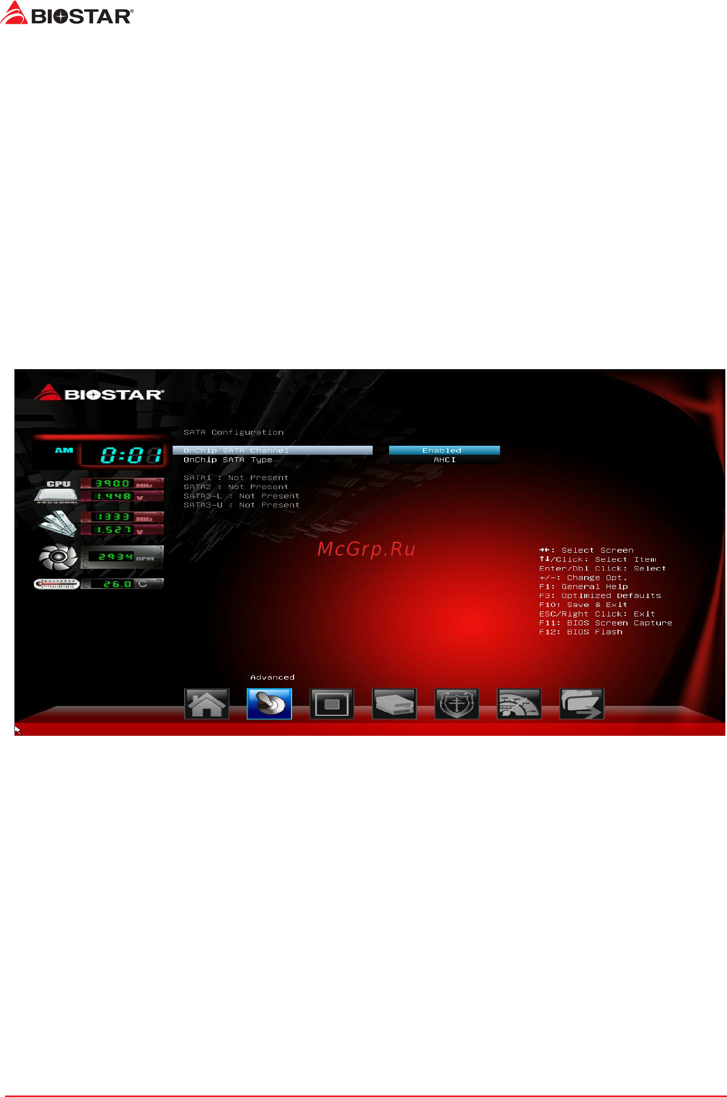 Biostar A70MD PRO Версия 6.x [12/33] Sata configuration