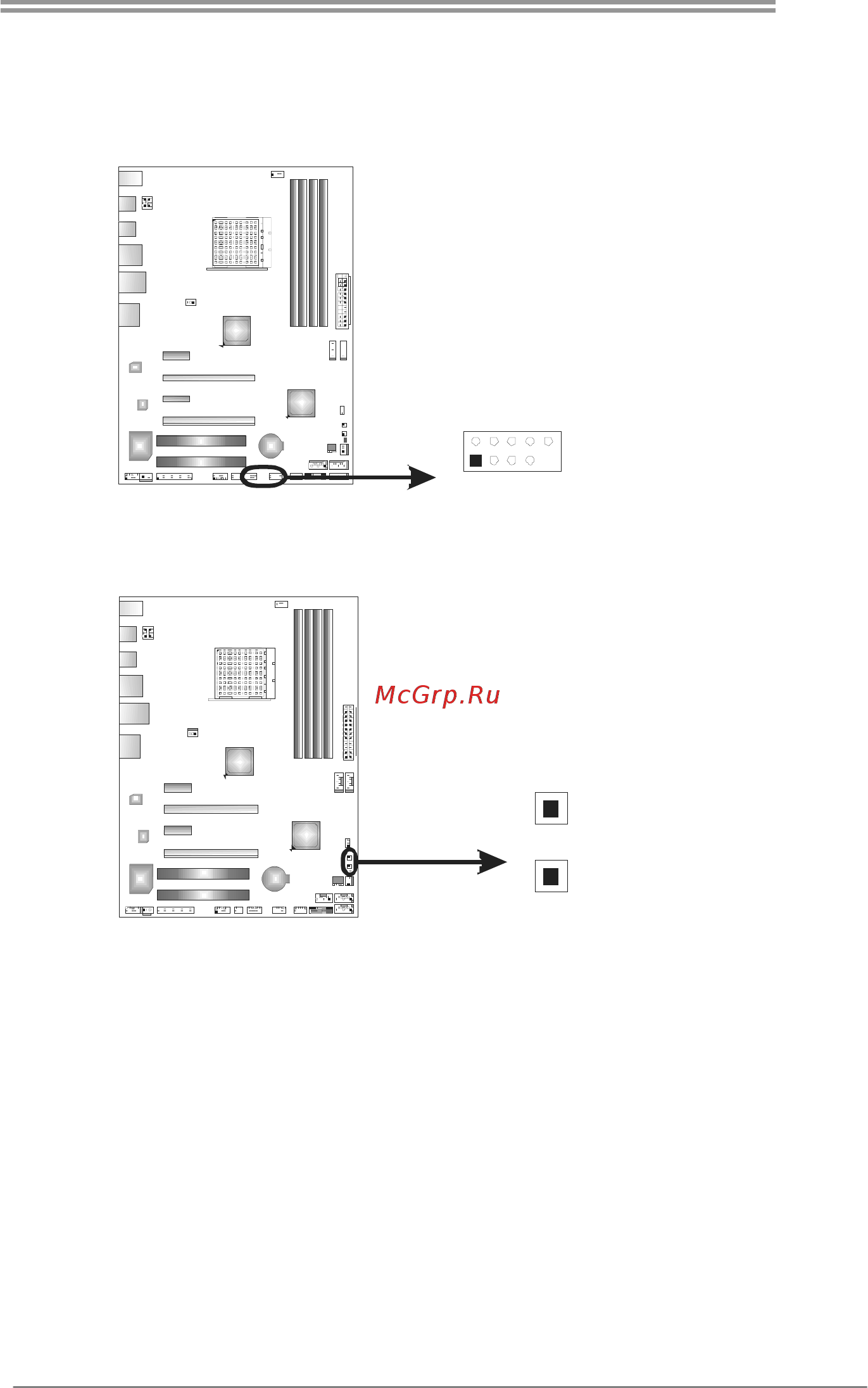 Biostar TA970XE Версия 5.x [19/61] F_usb1 f_usb2 headers for usb 2 ports at front panel
