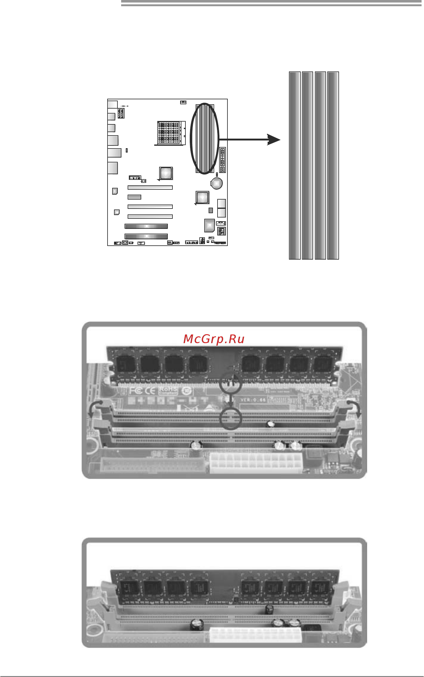 Biostar TA990FXE Версия 5.x [10/65] A ddr3 modules