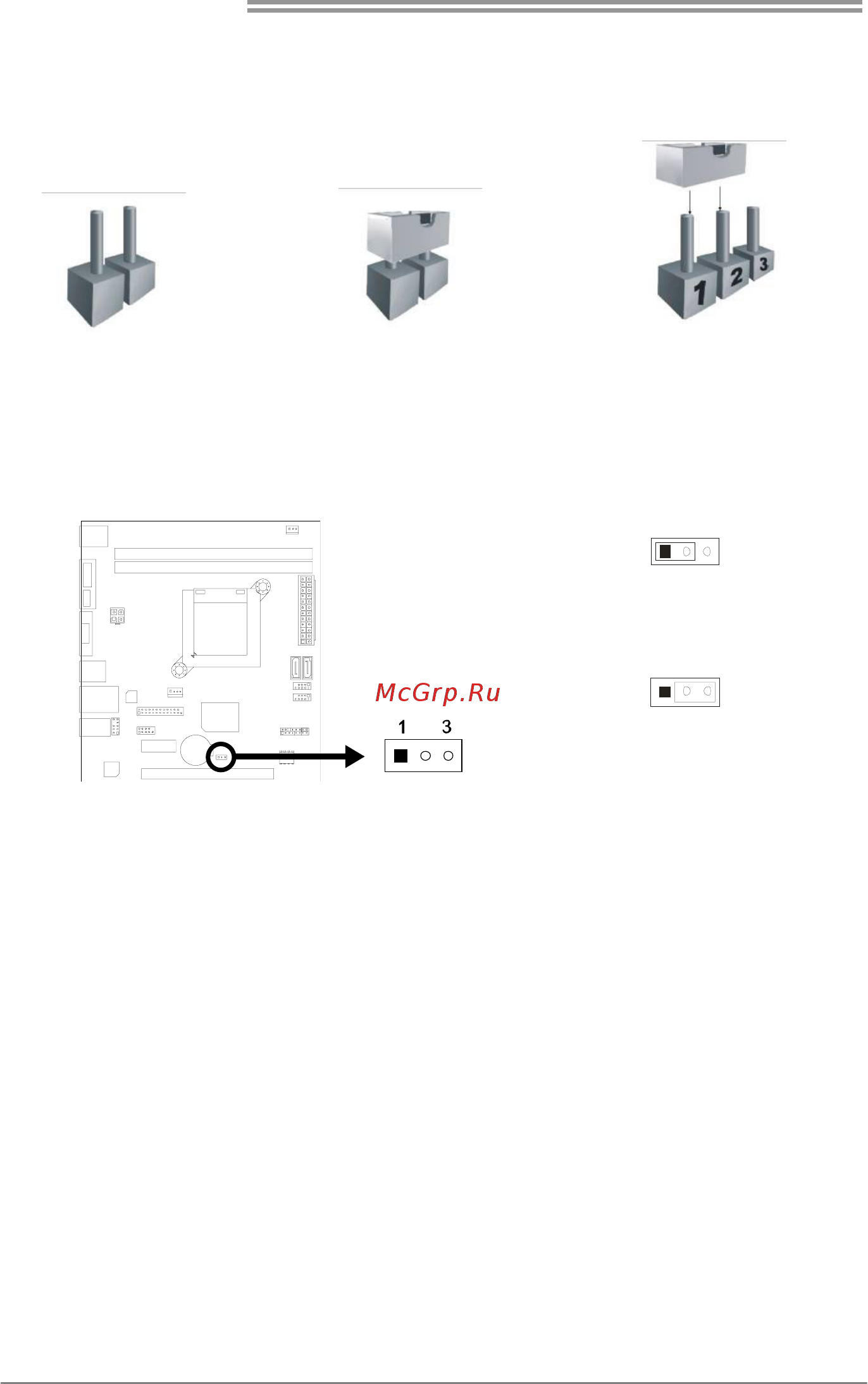 Biostar AM1ML Версия 7.x [12/35] Jumper setting