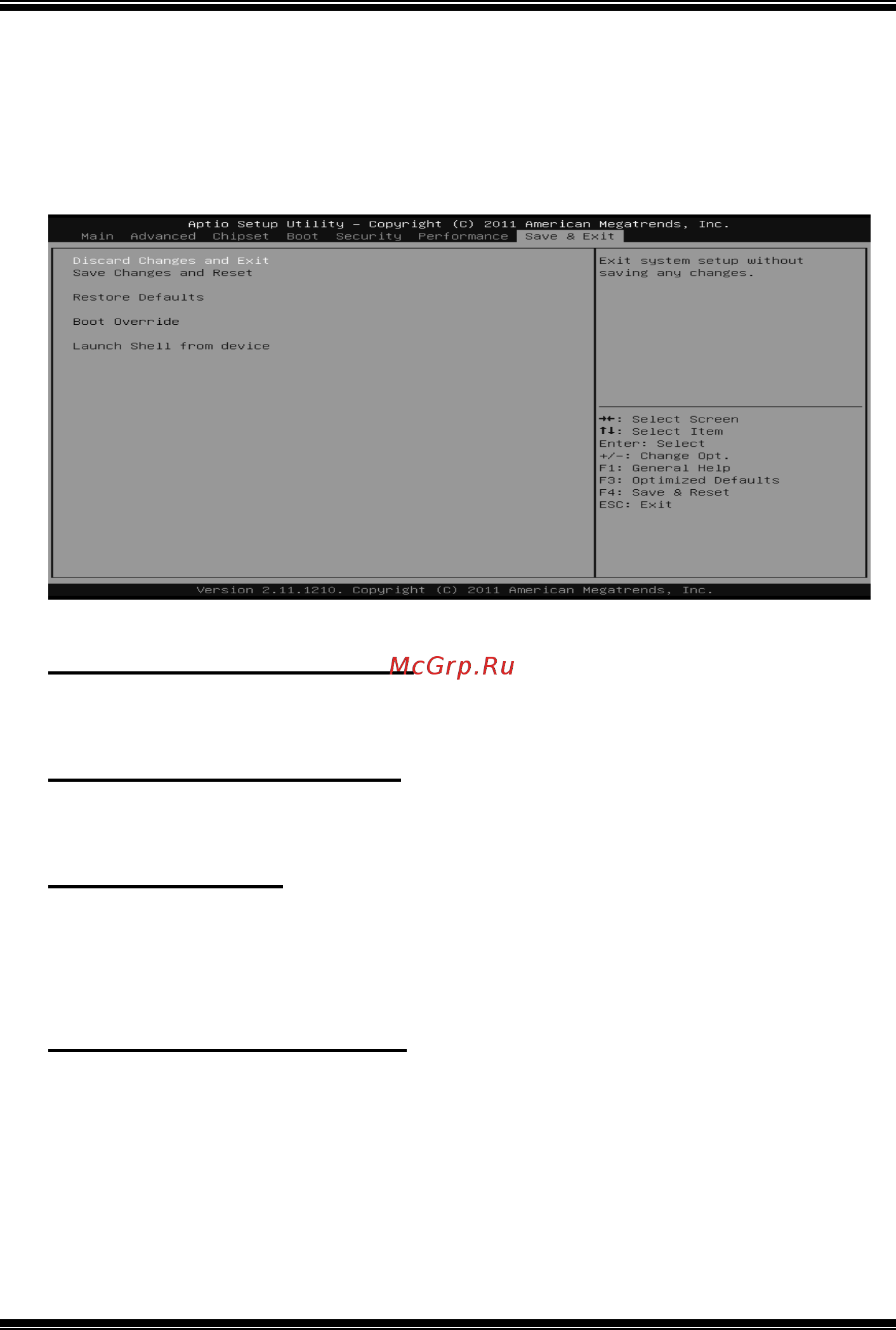 Biostar A55MD2 Версия 7.0 [31/31] Exit menu