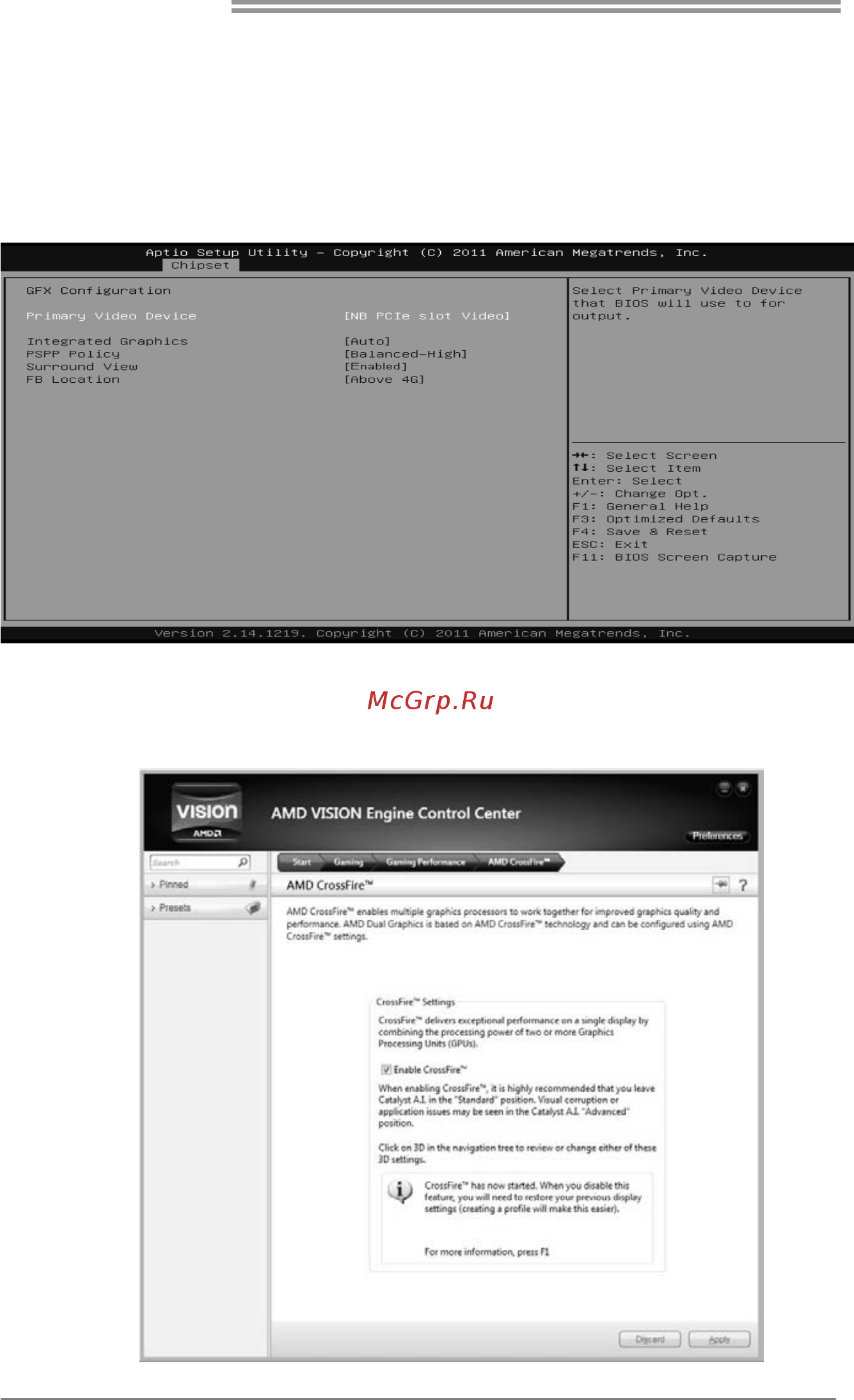 Biostar A55ML2 Версия 7.x [32/51] Amd dual graphics setup
